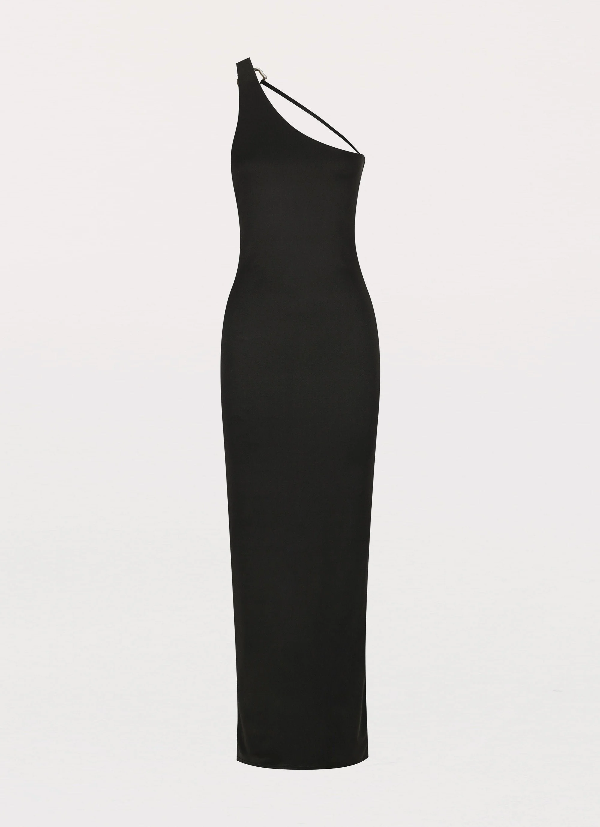 Iris Backless Maxi Dress - Black - Image 3