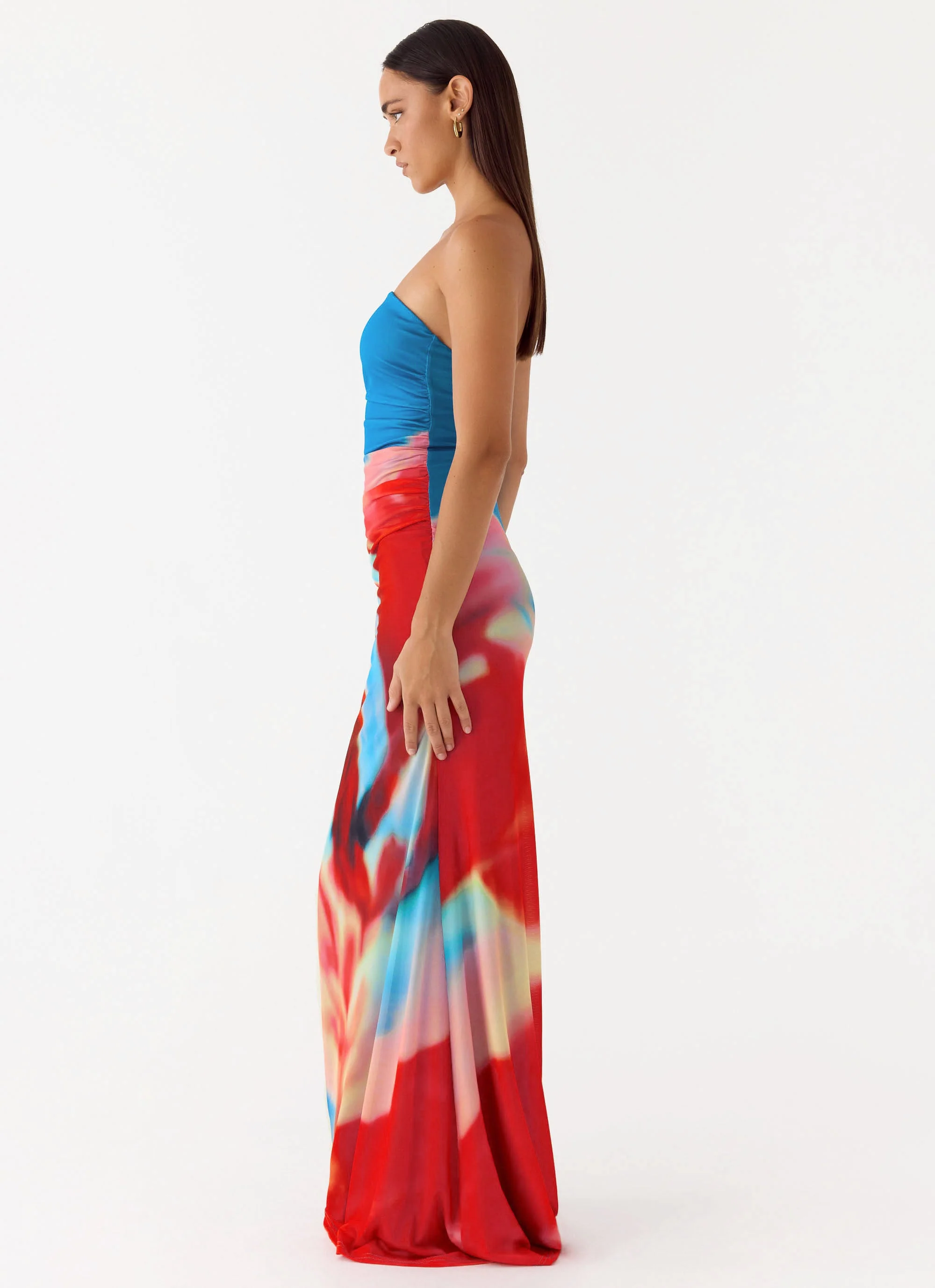 Iroha Strapless Maxi Dress - Twilight Petal - Image 2