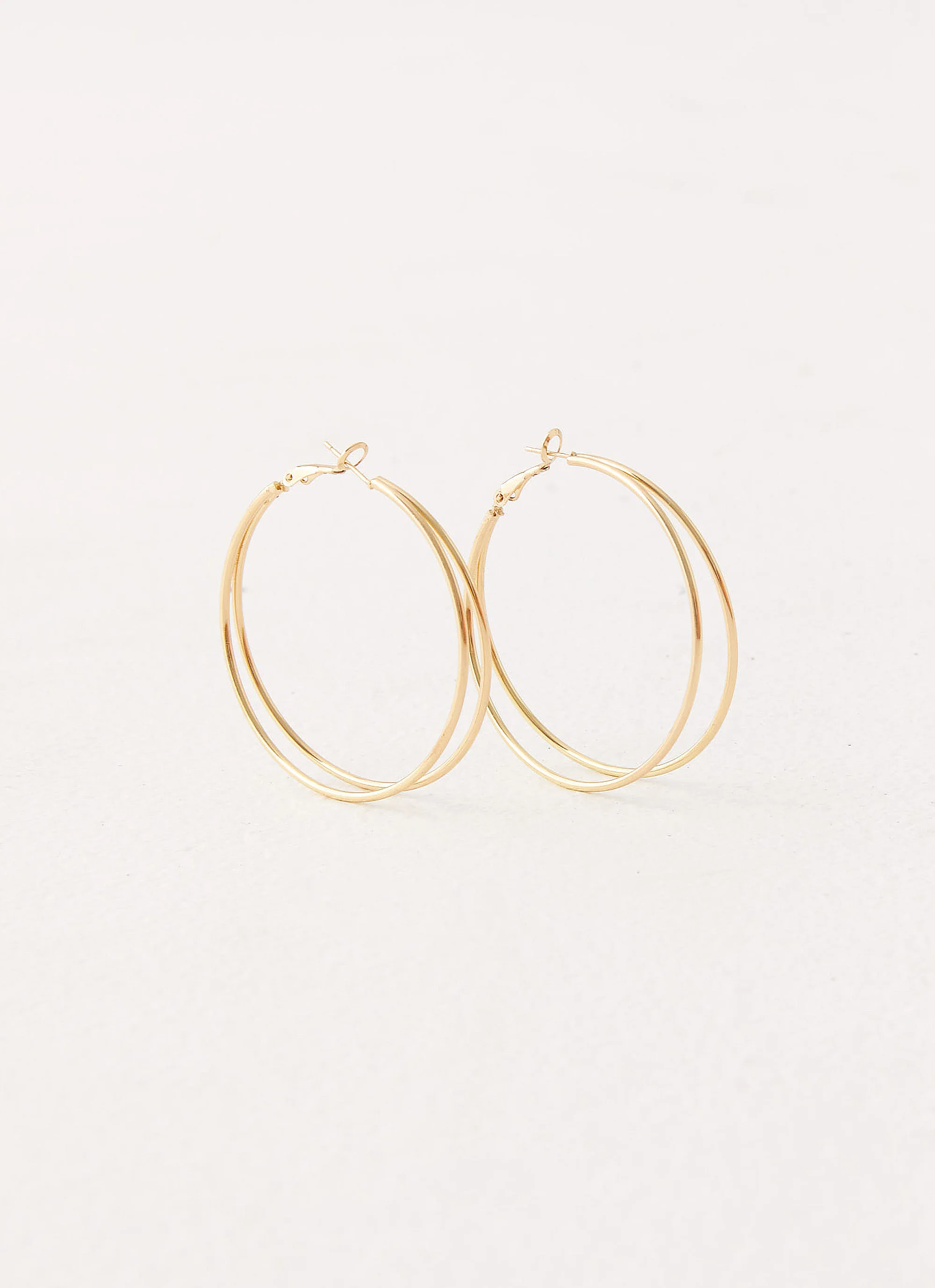 Isabetta Hoop Earrings - Gold - Image 2