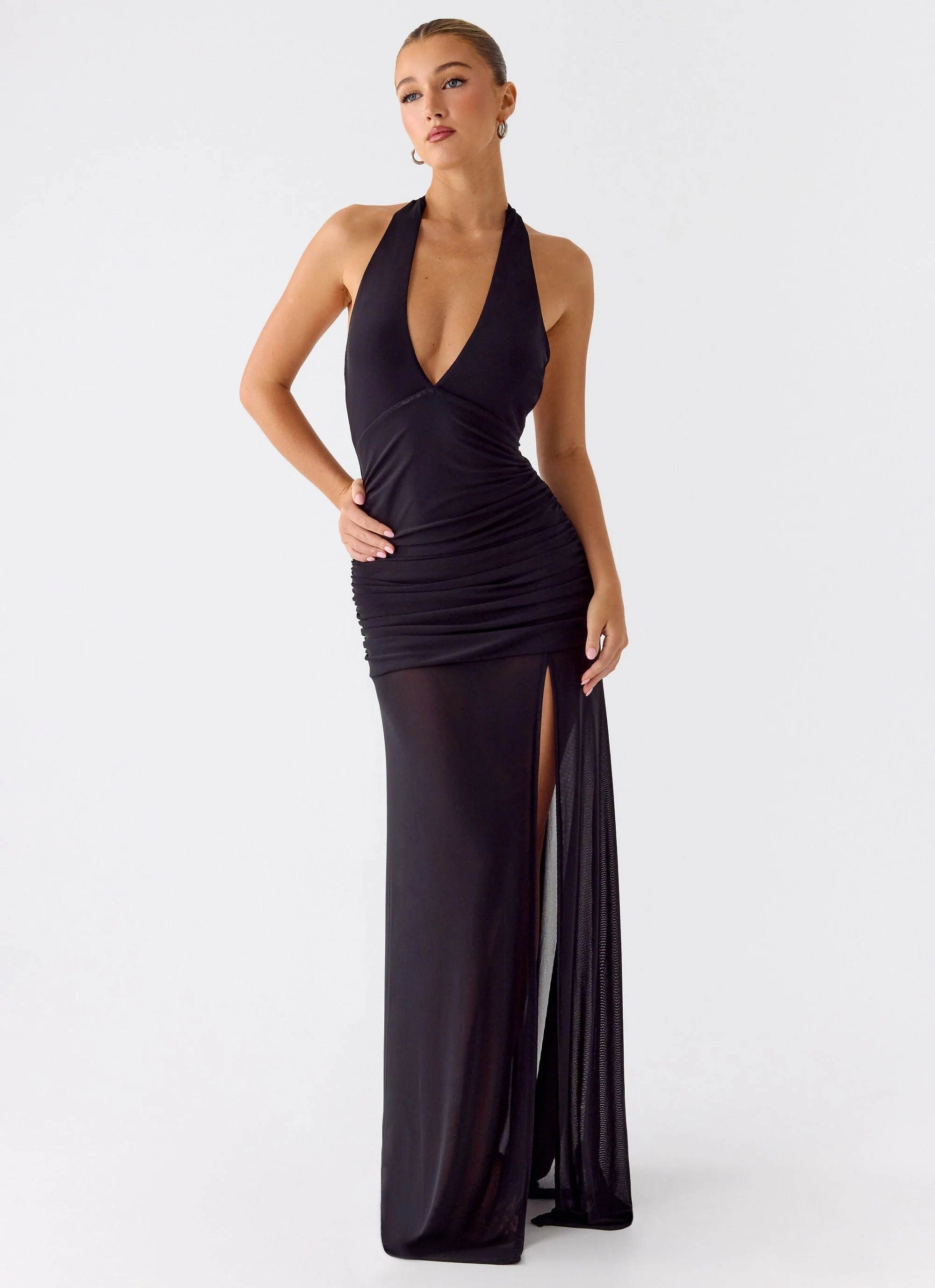 Island Muse Maxi Dress - Black - Image 8