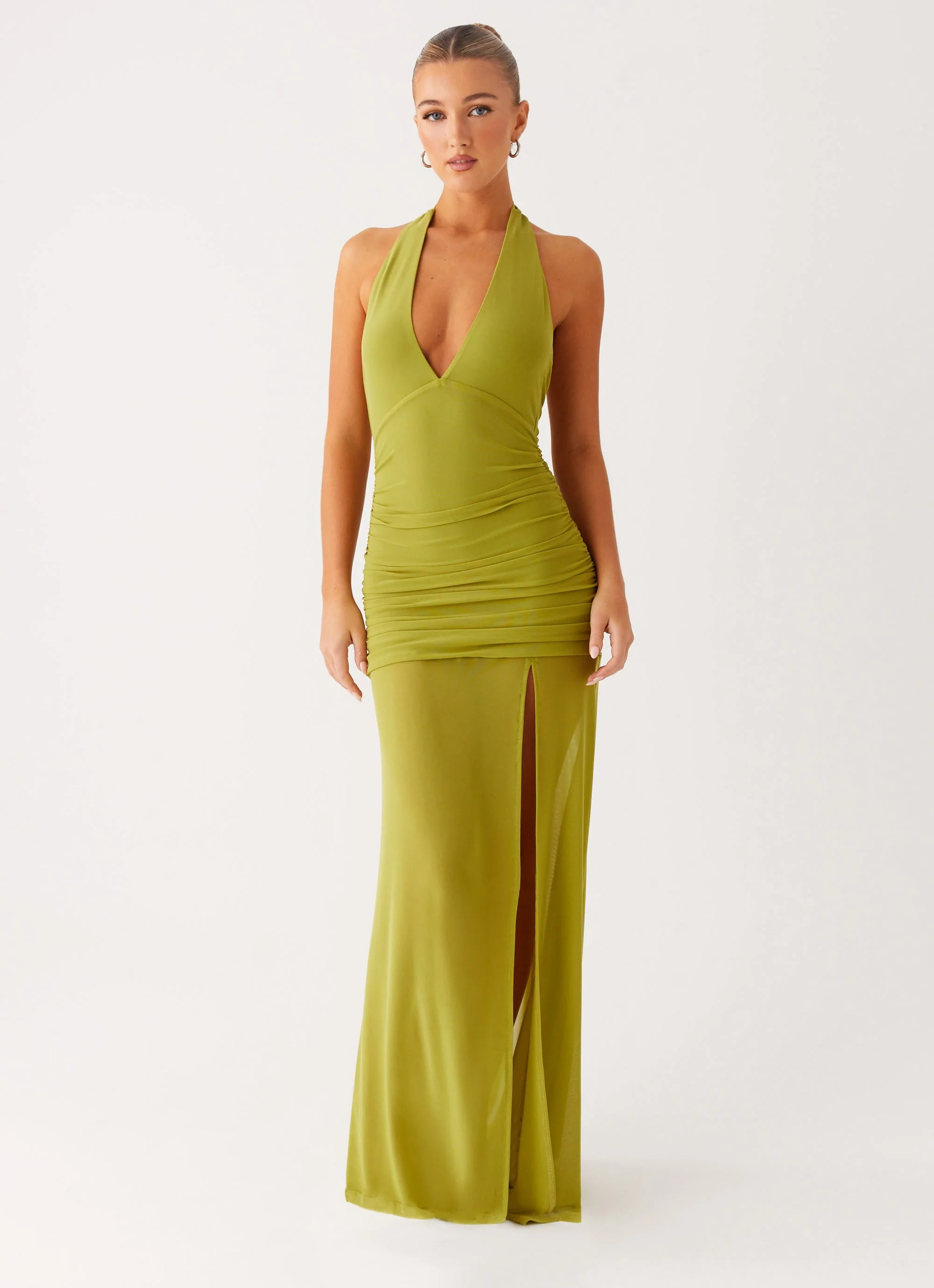 Island Muse Dress - Lime - Image 4