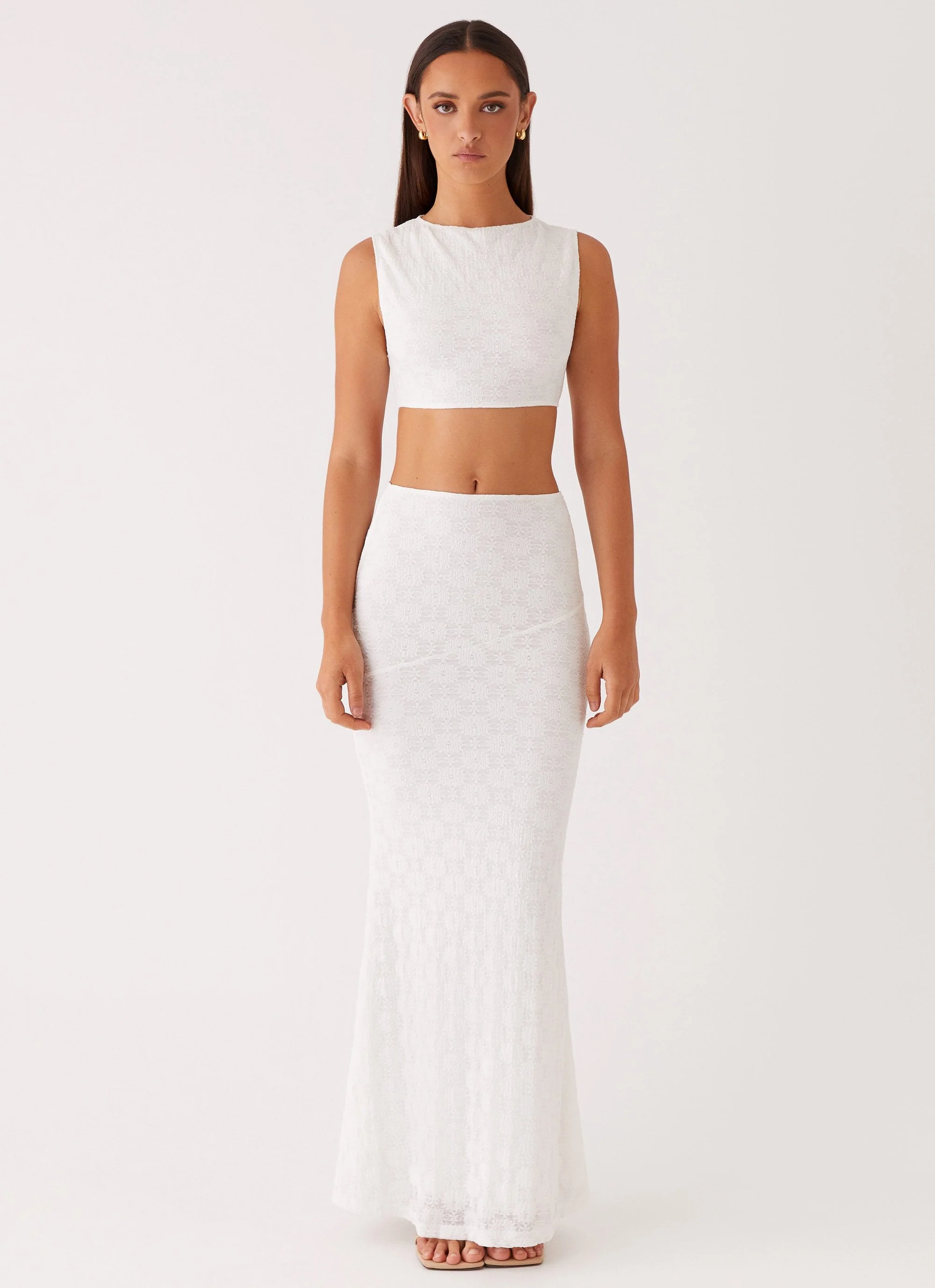 Issey Crop Top - White - Image 2