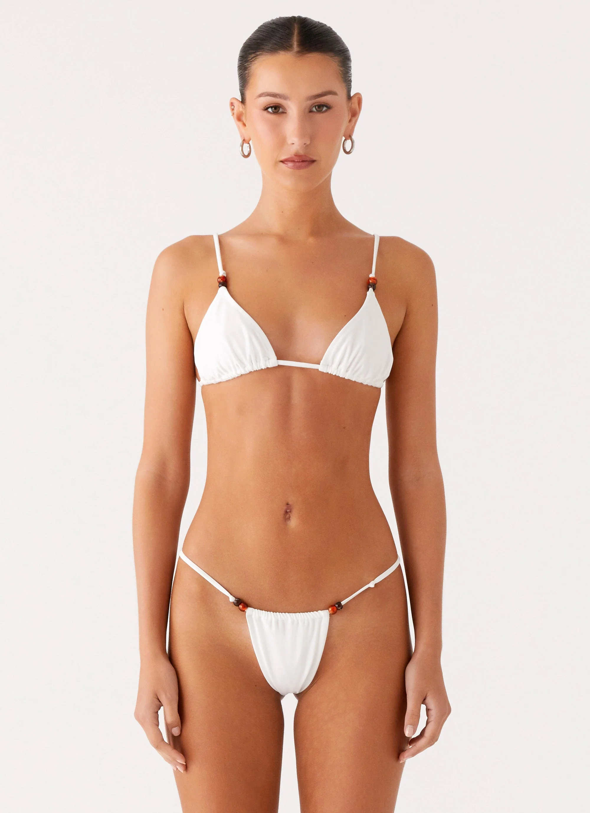 Ivanka Bikini Bottoms - White - Image 4