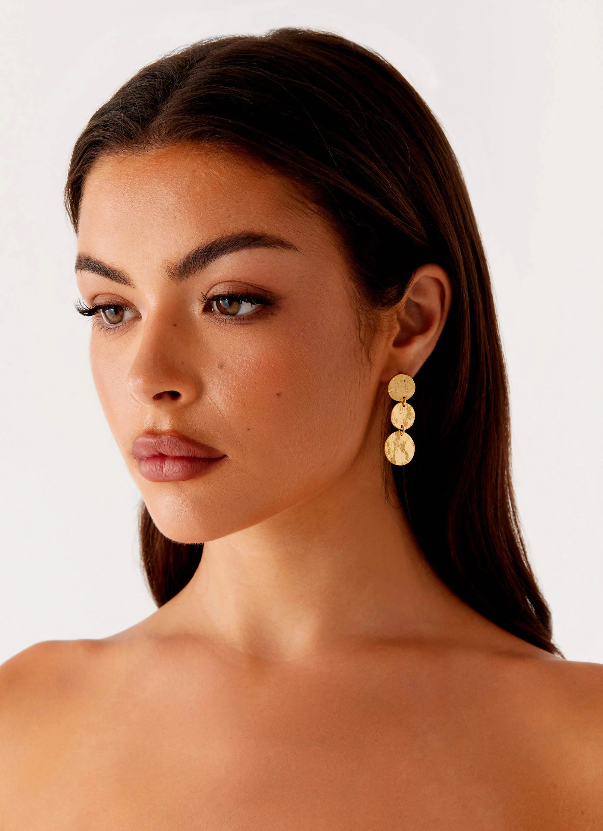 Jana Earrings - Gold - Image 3