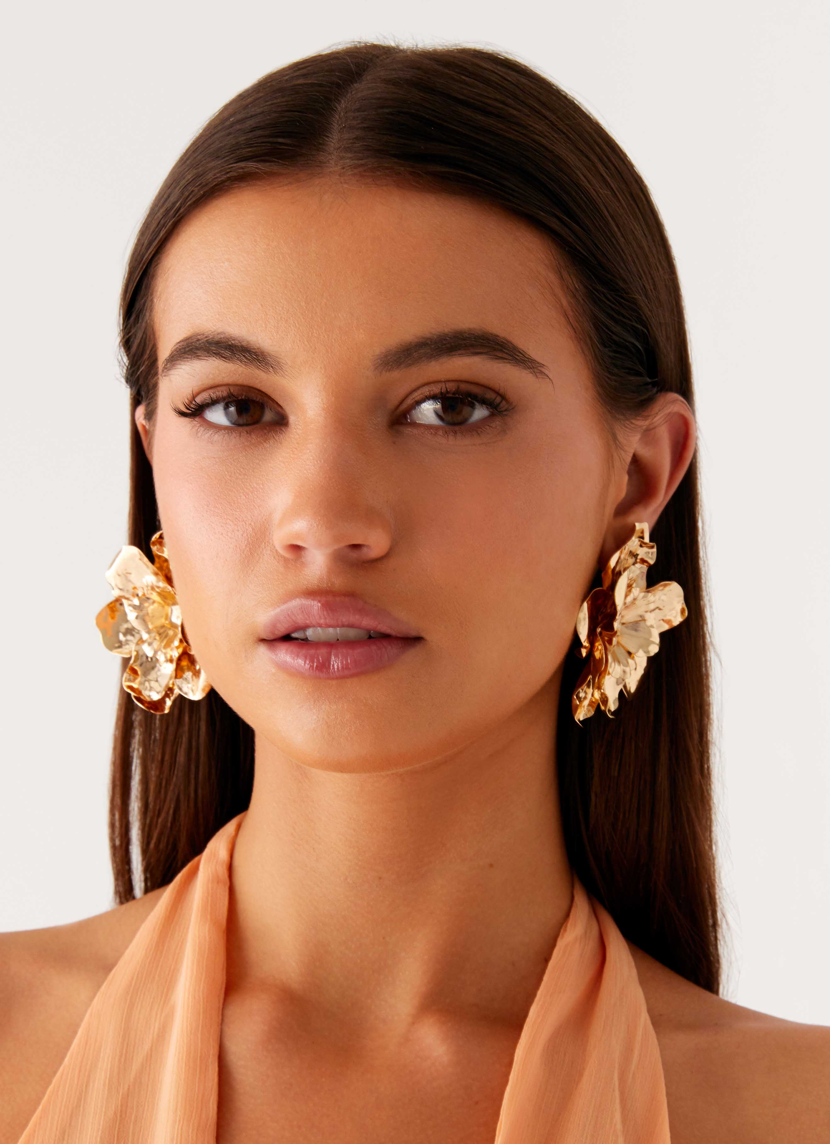 Janella Earrings - Gold - Image 2