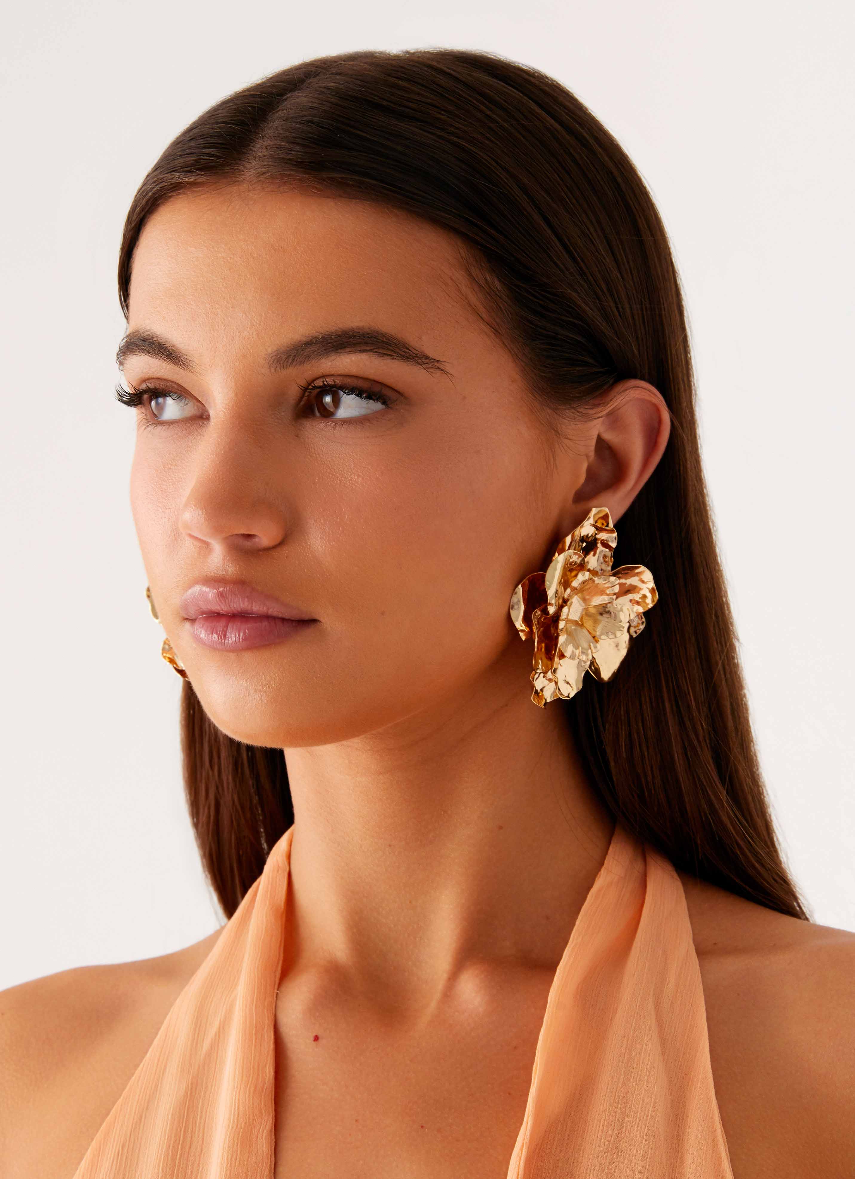Janella Earrings - Gold - Image 4