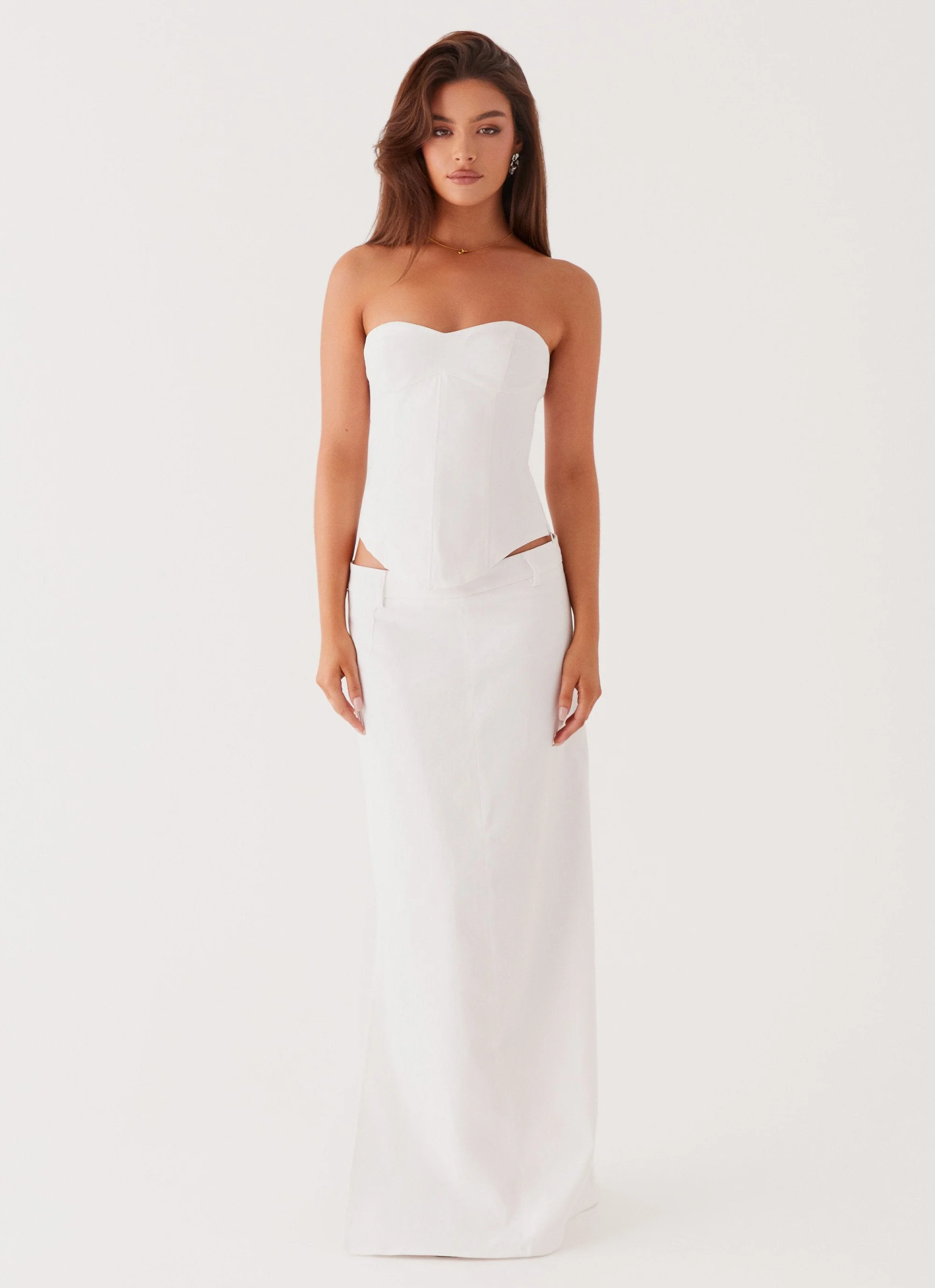 Jaslyn Corset Top - White - Image 2