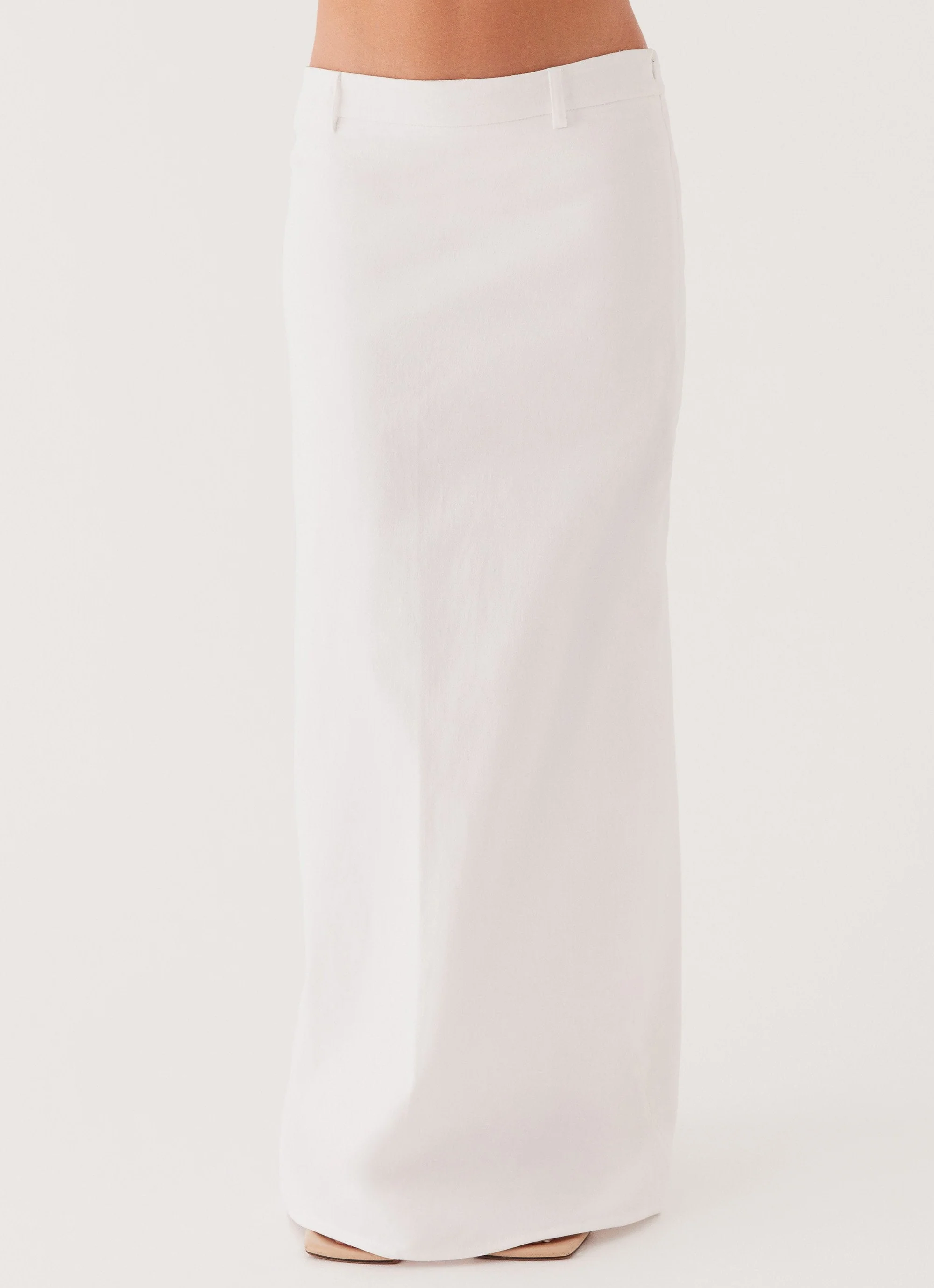 Jaslyn Maxi Skirt - White - Image 5