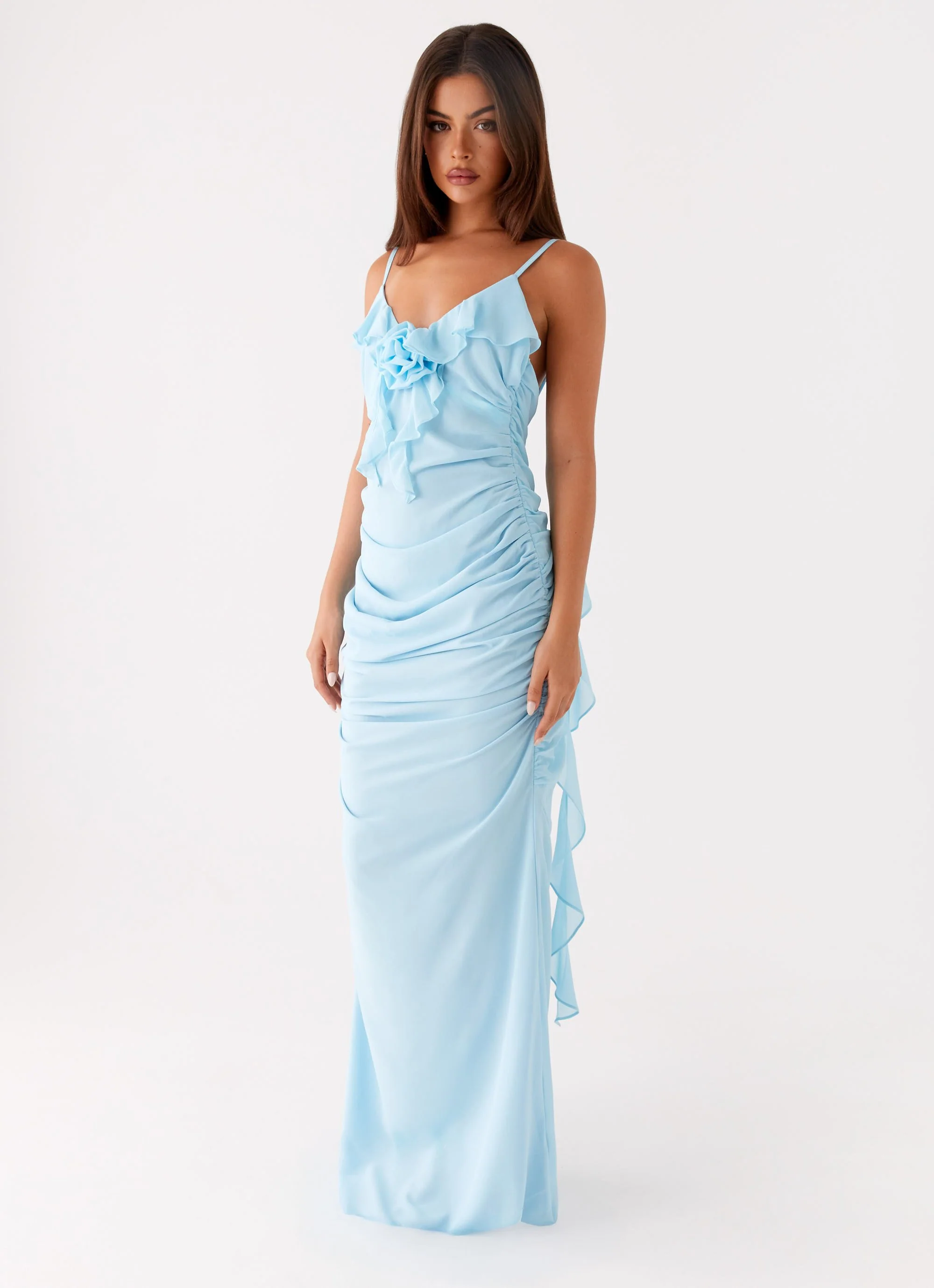 Jasmina Maxi Dress - Blue - Image 4