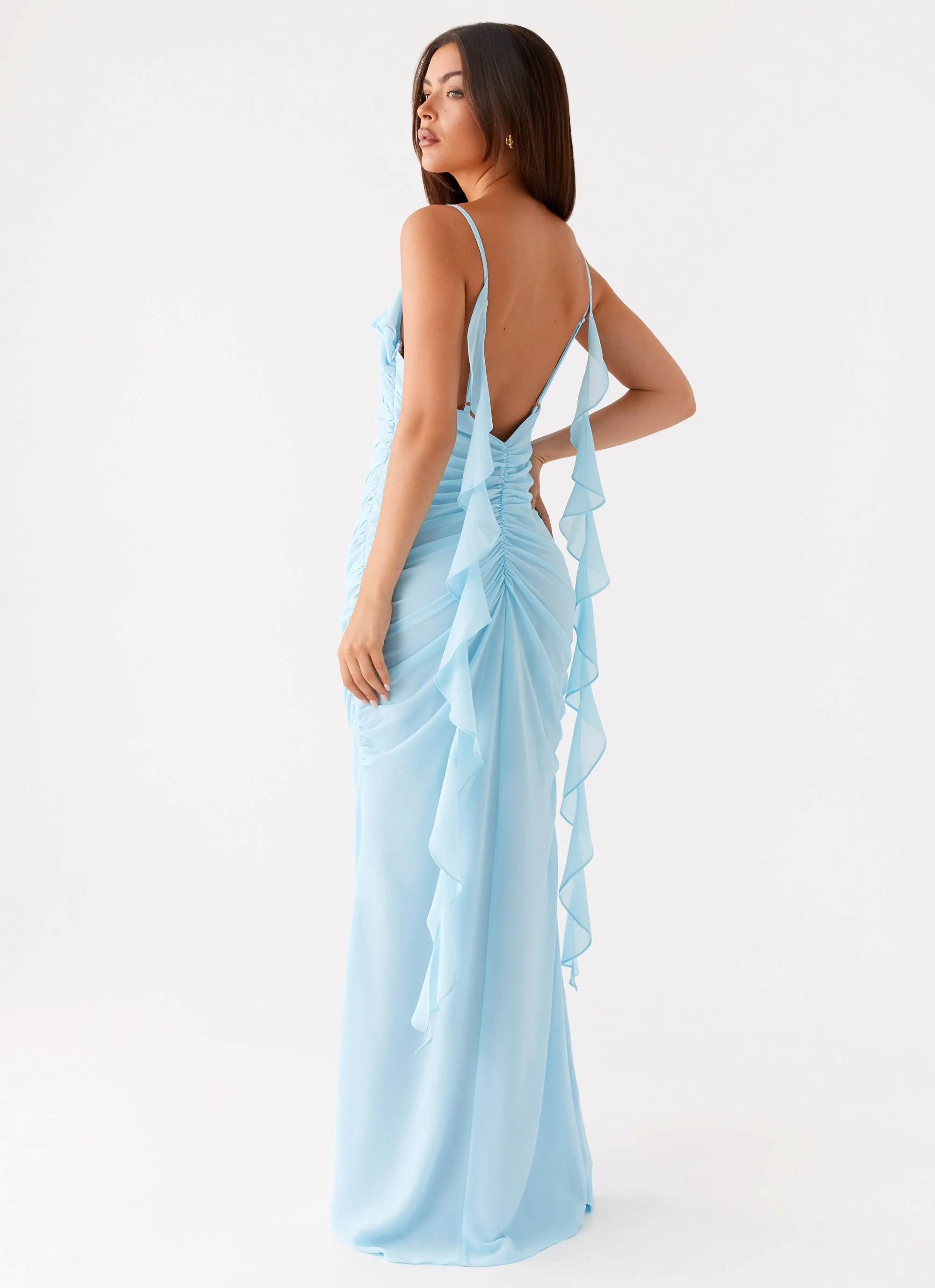 Jasmina Maxi Dress - Blue - Image 6