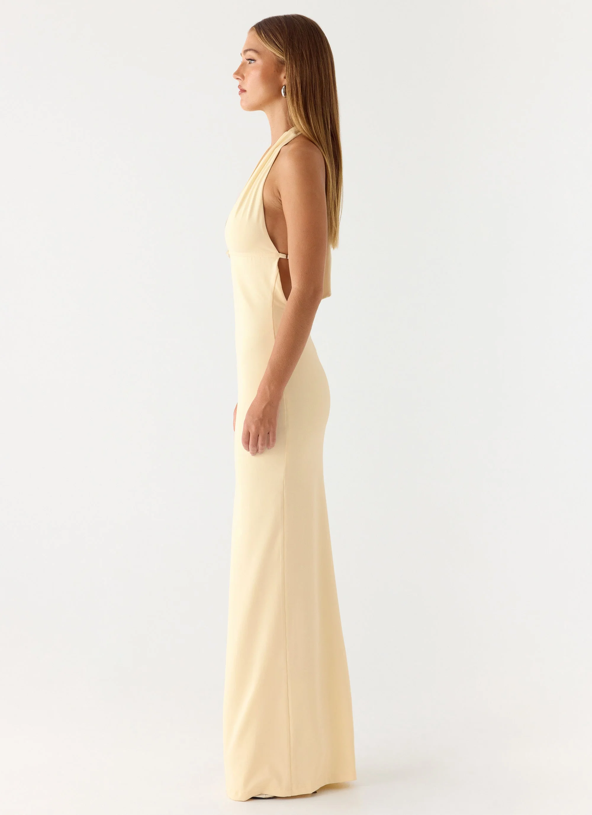 Javana Maxi Dress - Yellow - Image 2