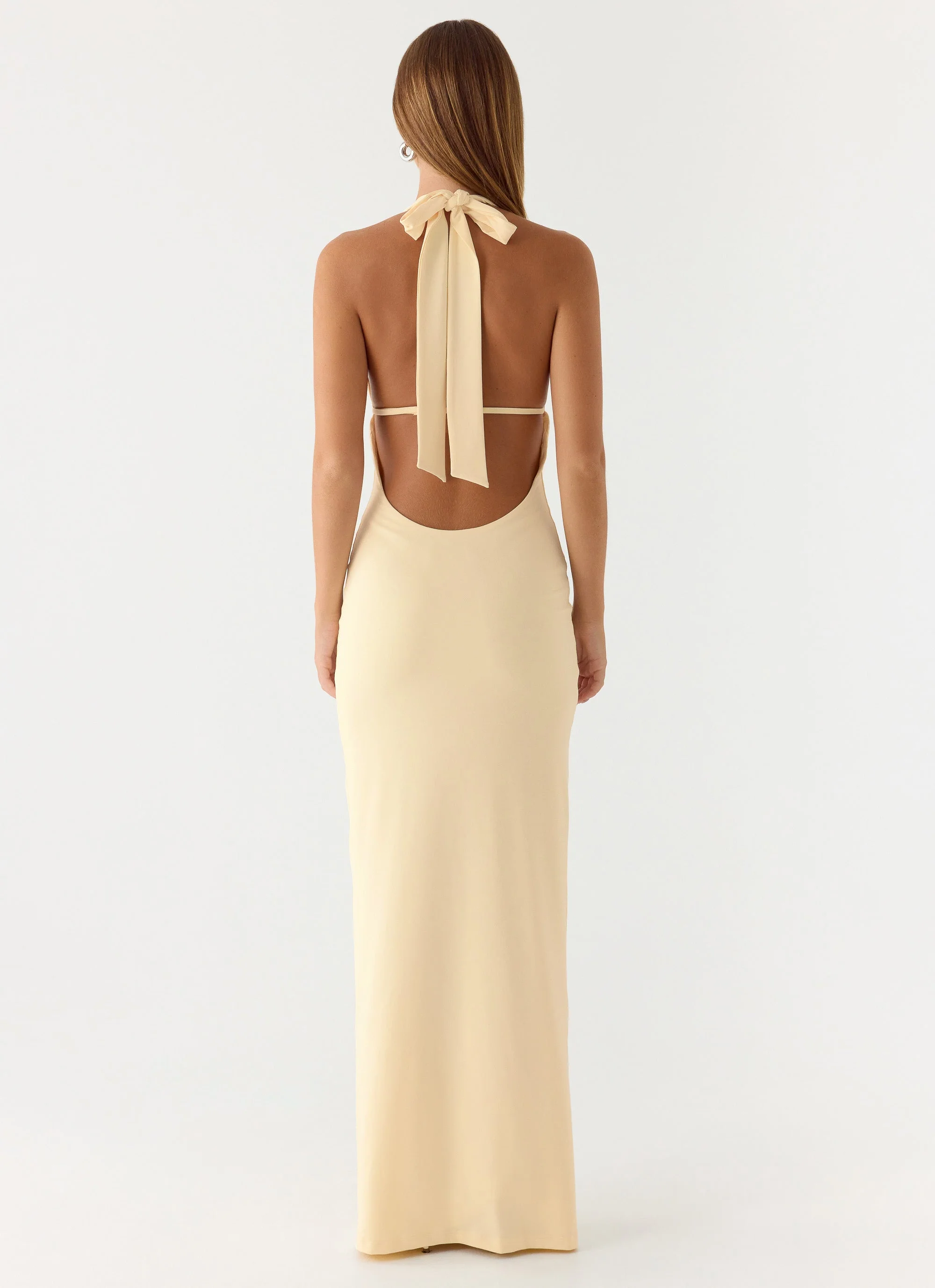 Javana Maxi Dress - Yellow - Image 3