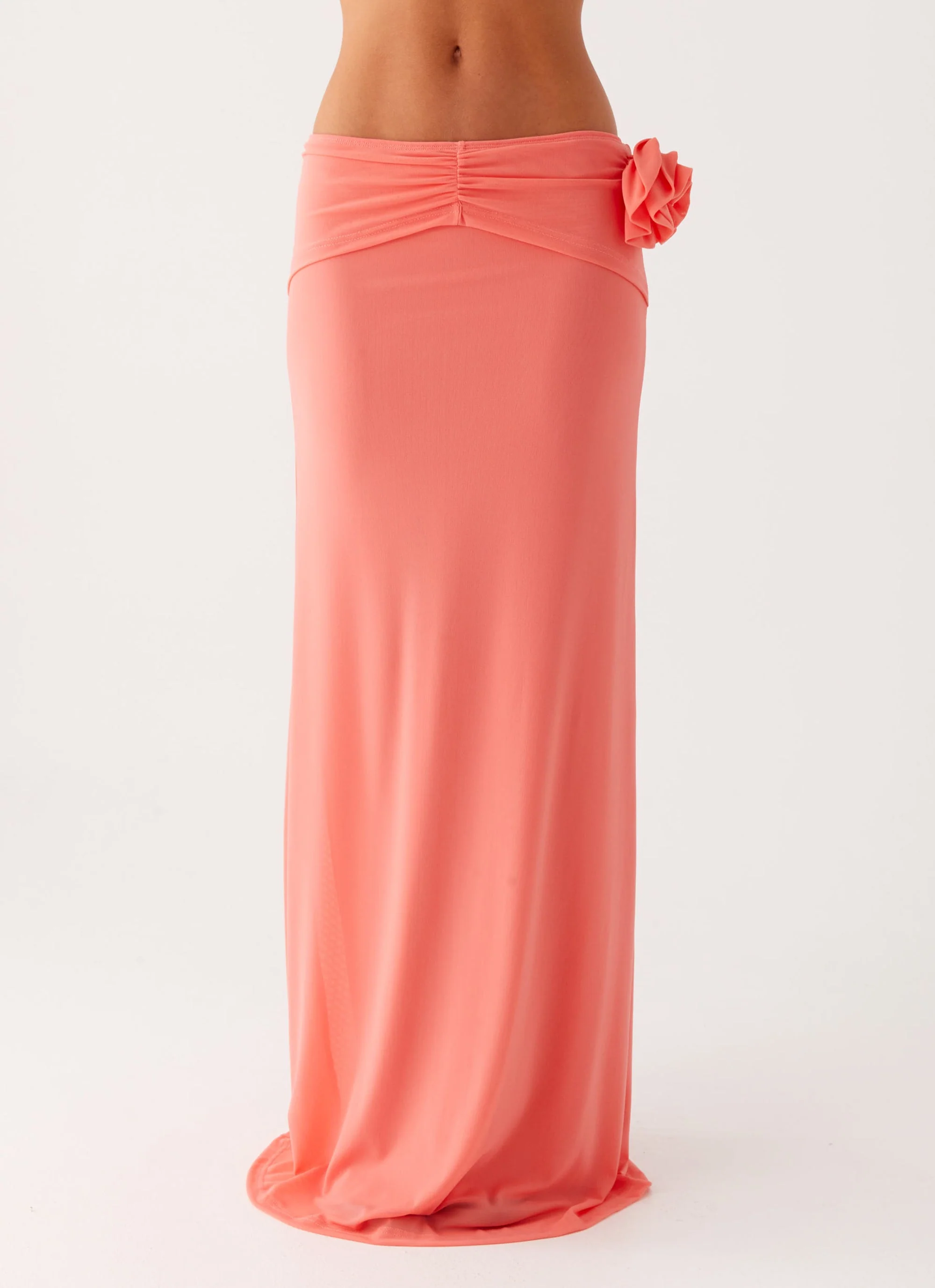 Jayce Maxi Skirt - Salmon - Image 3