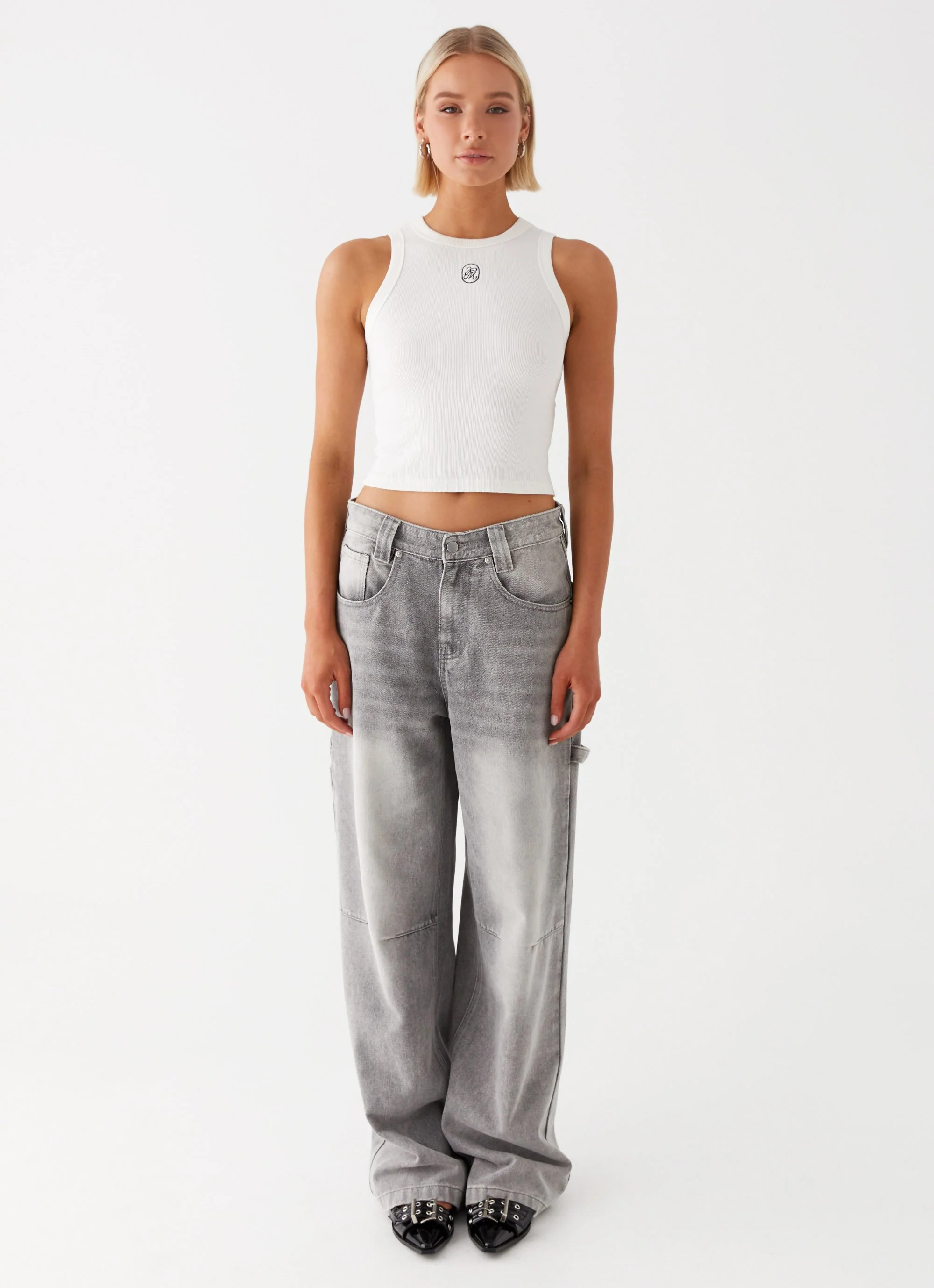 Jaylie Denim Jeans - Light Wash - Image 2