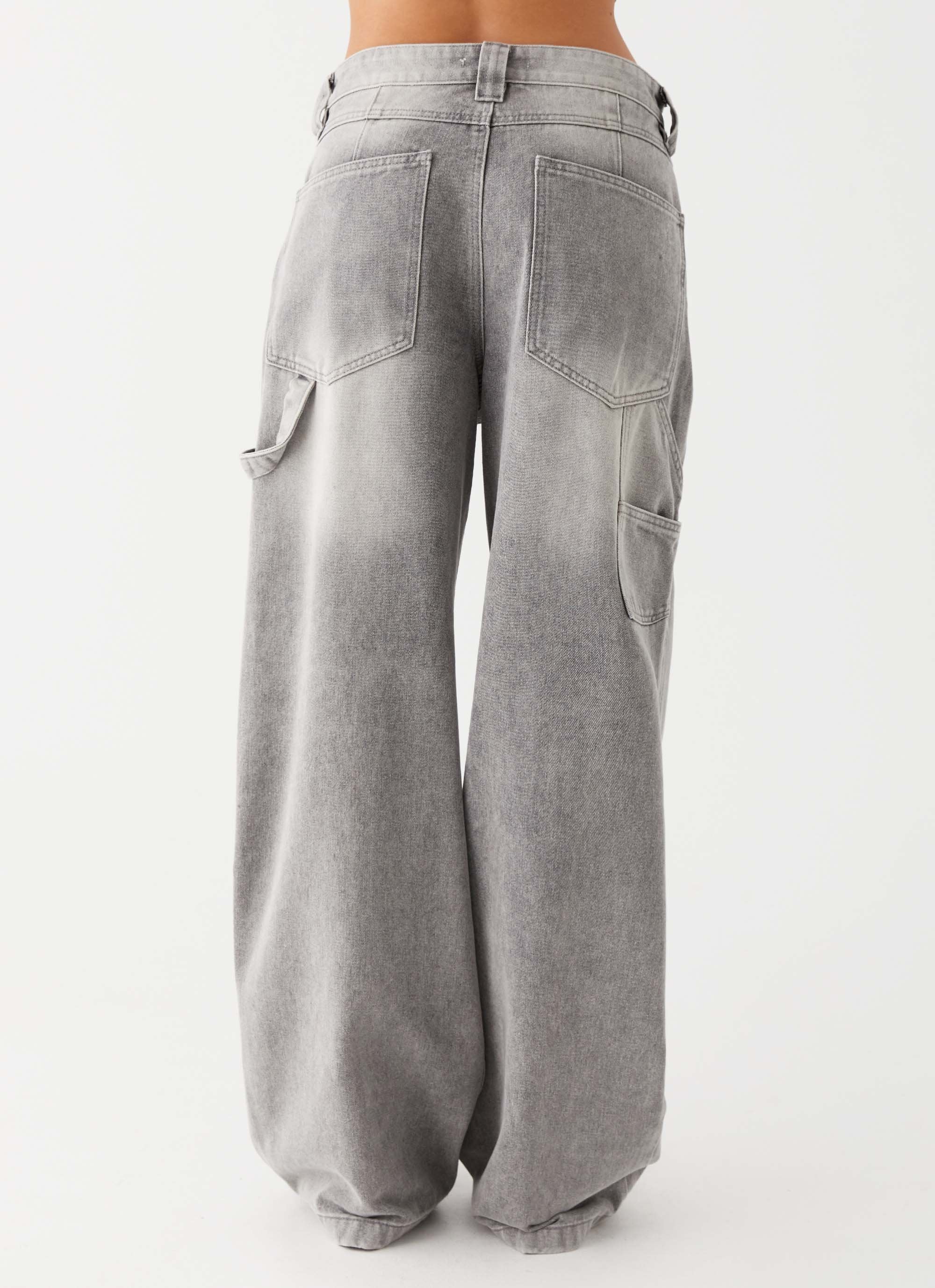 Jaylie Denim Jeans - Light Wash - Image 4
