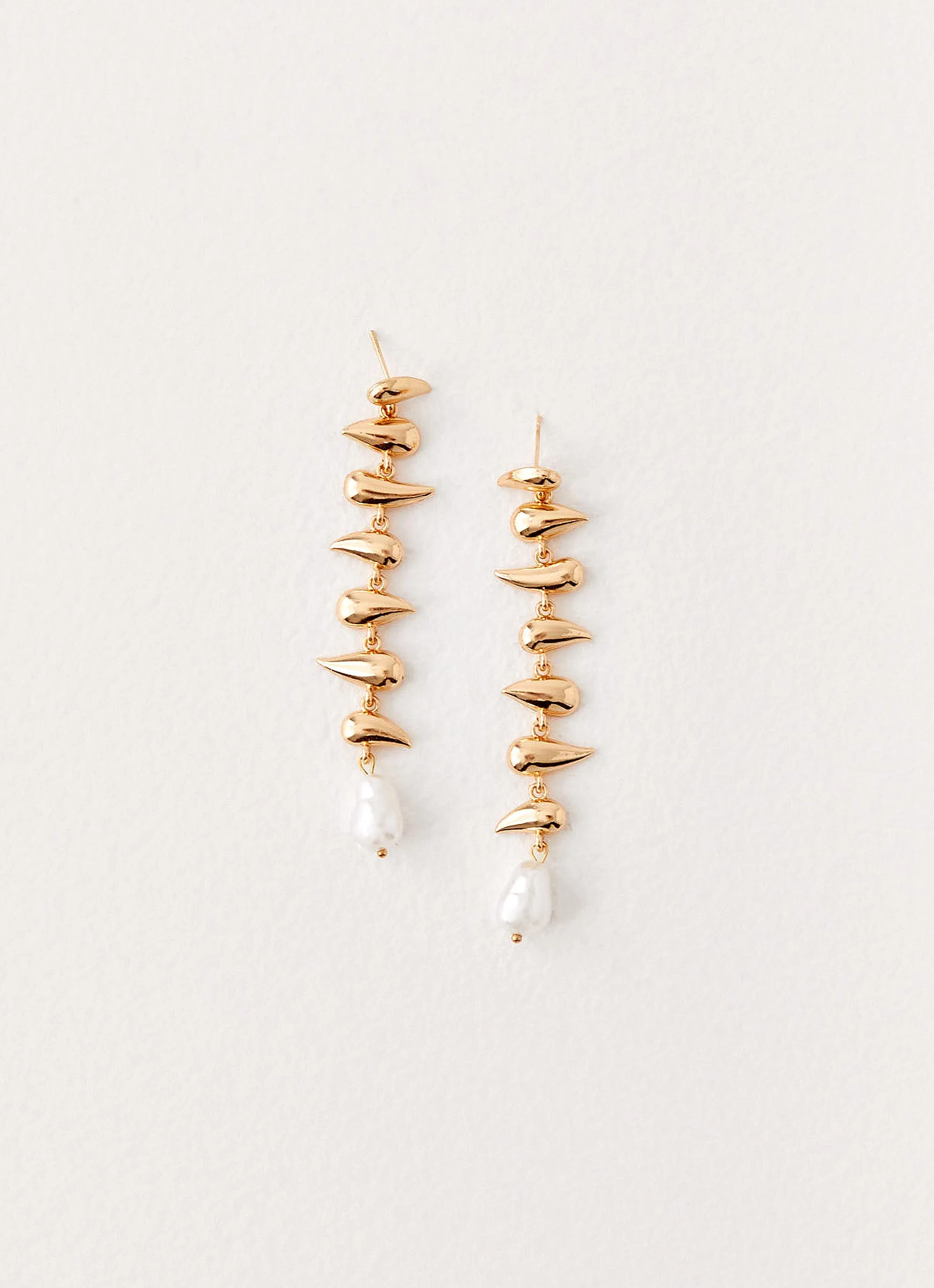 Jaylin Earrings - Pearl - Image 3