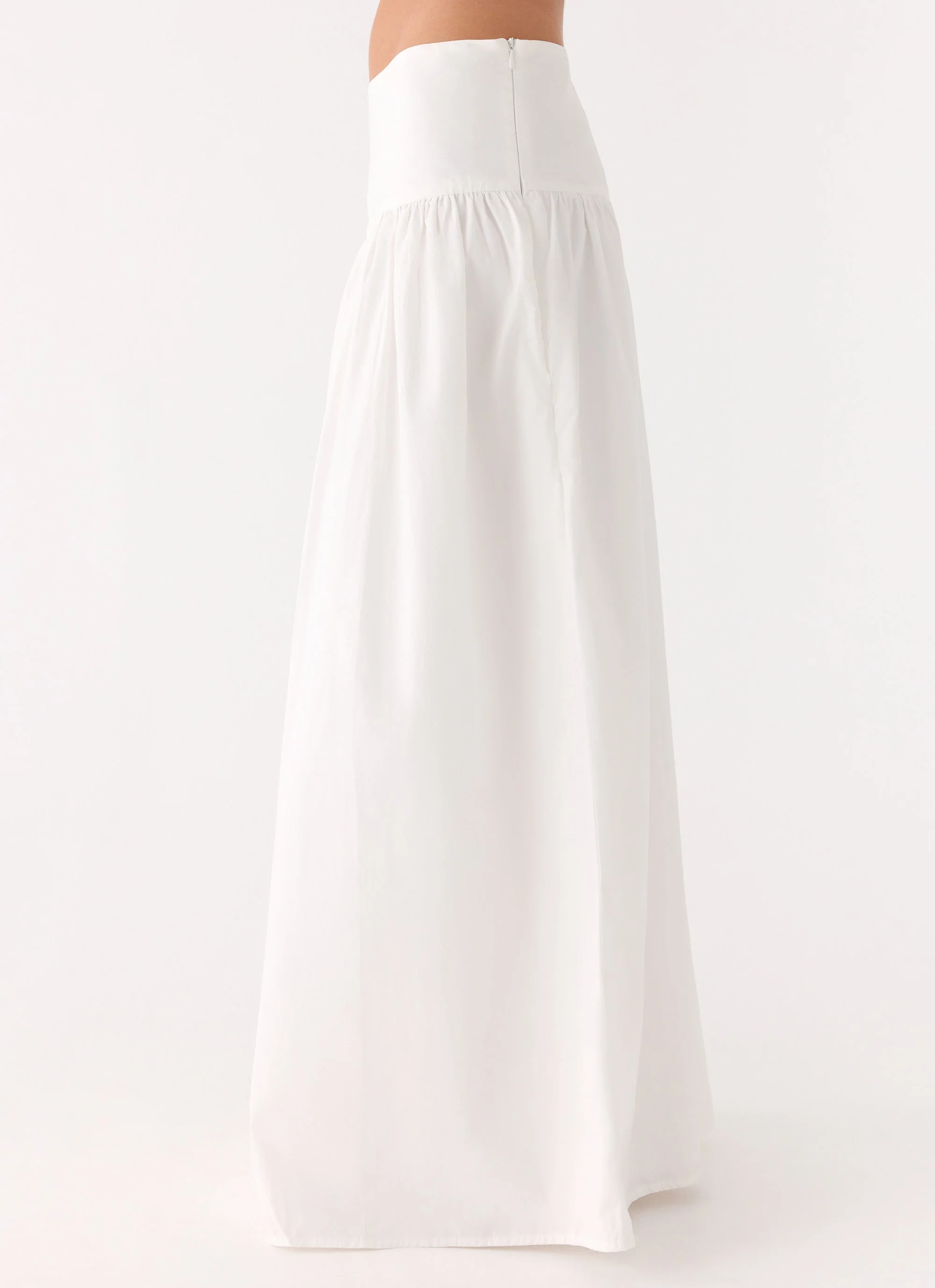 Jayne Maxi Skirt - White - Image 3