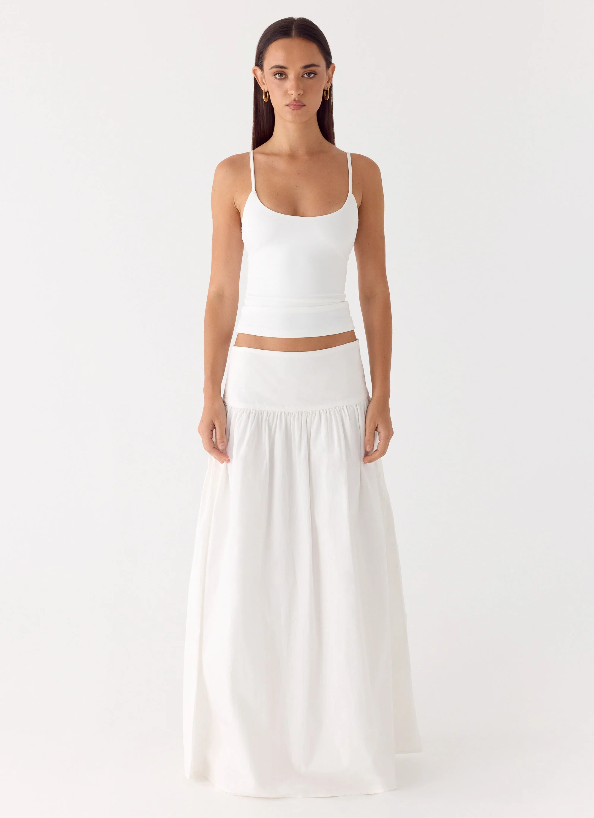 Jayne Maxi Skirt - White - Image 5