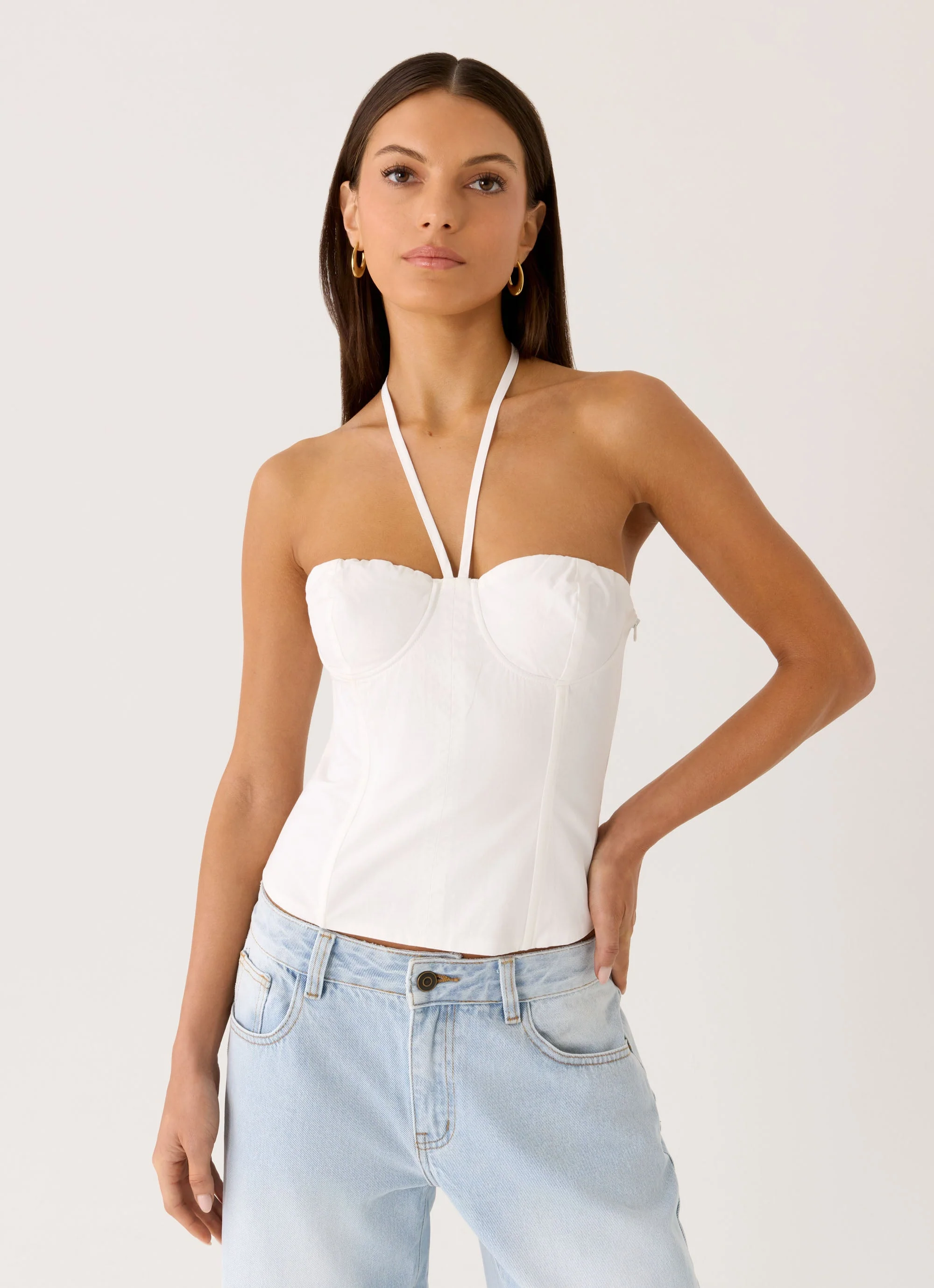 Jayne Top - White - Image 6