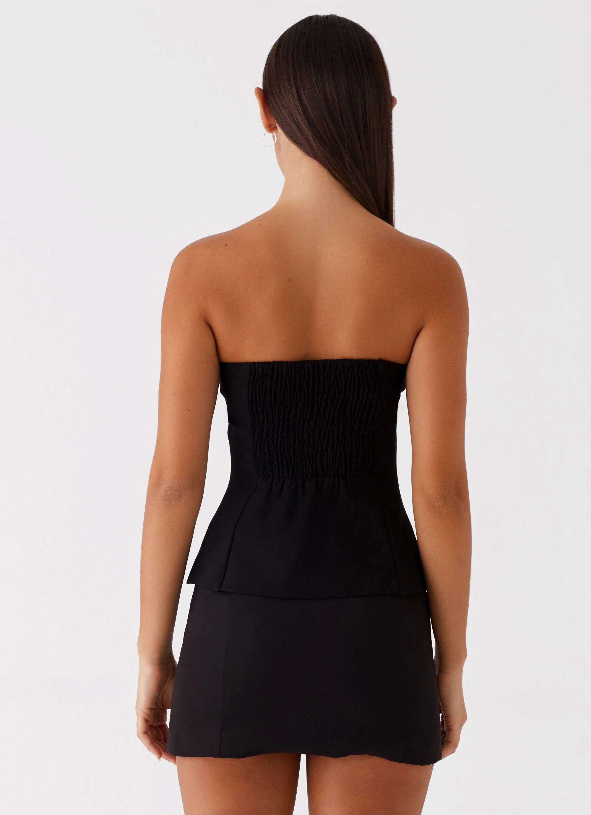 Jeanie Corset Top - Black - Image 5