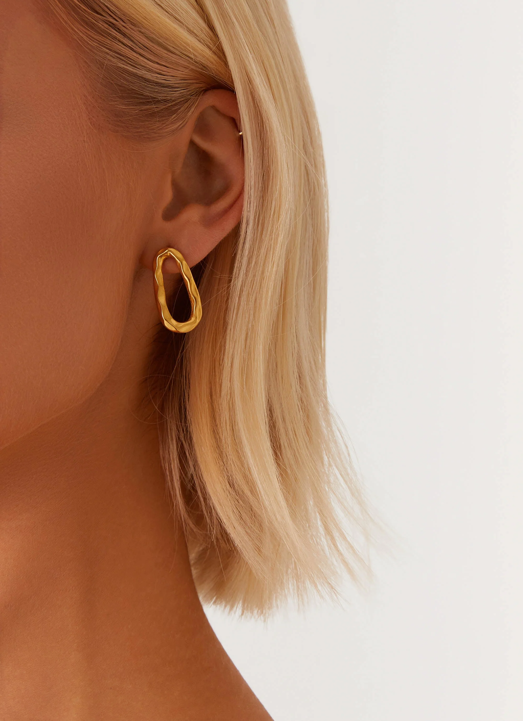 Jedia Earrings - Gold - Image 3