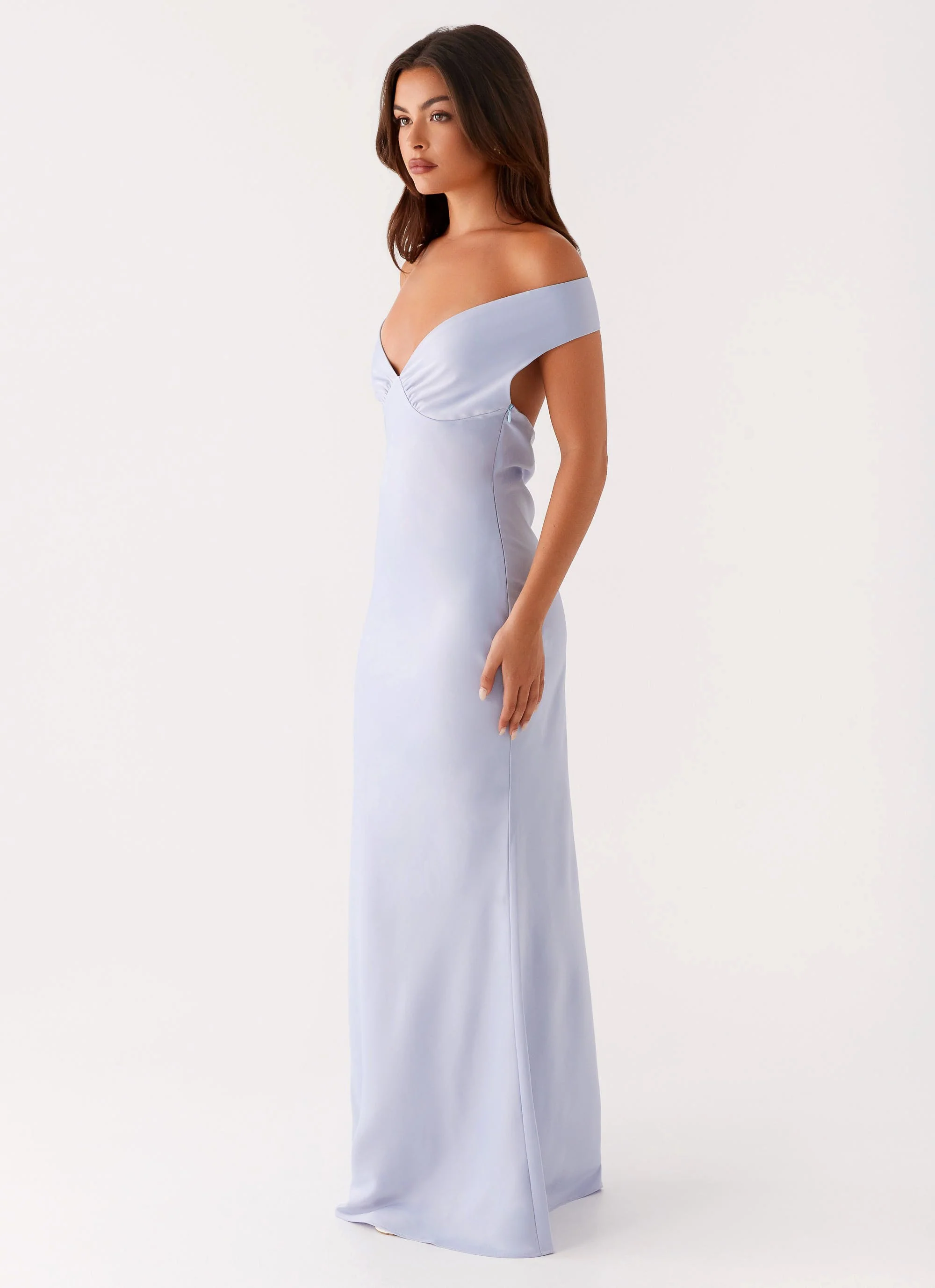 Jenner Maxi Dress - Blue - Image 2