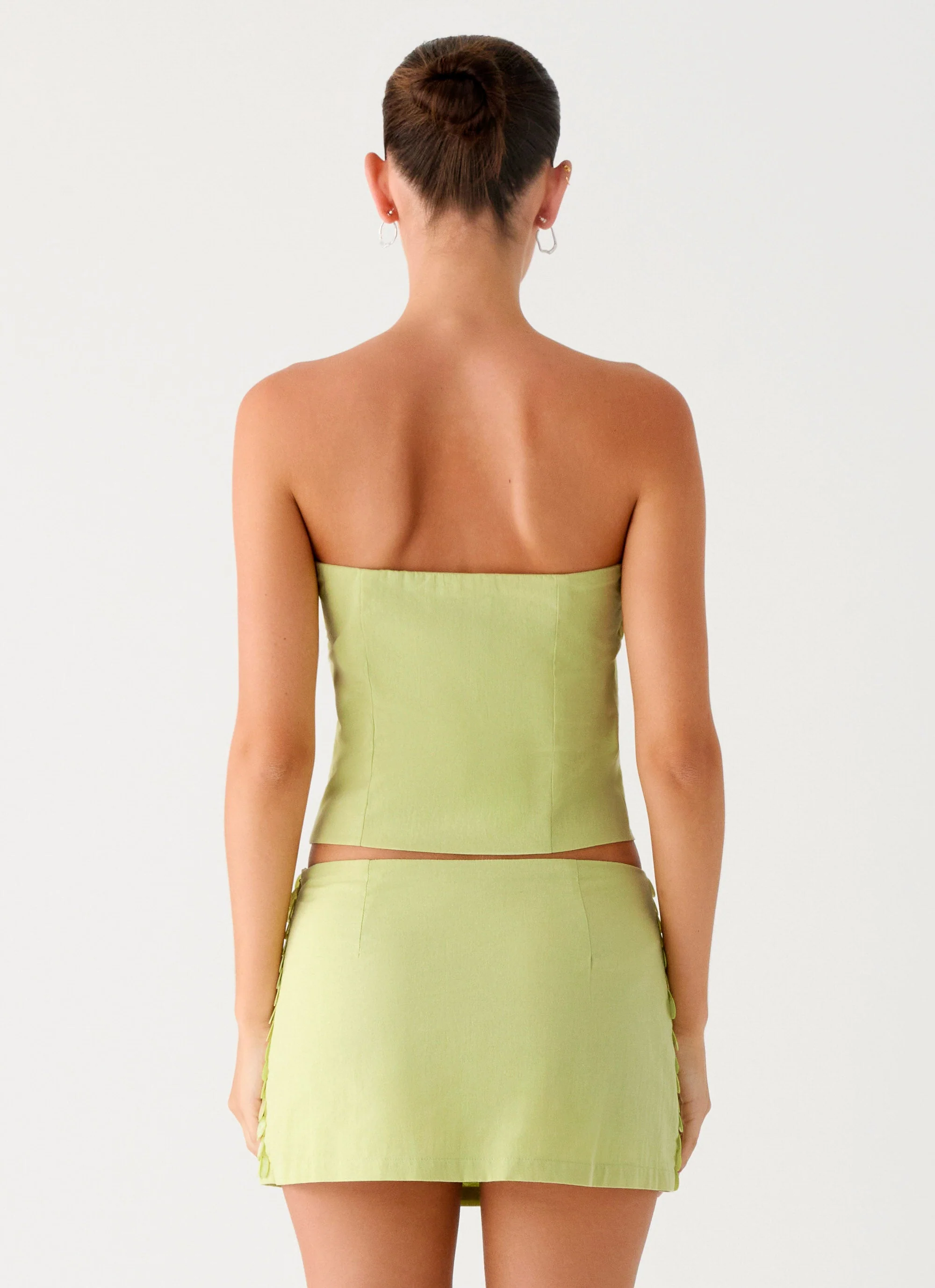 Jennie Beaded Mini Skirt - Green - Image 5