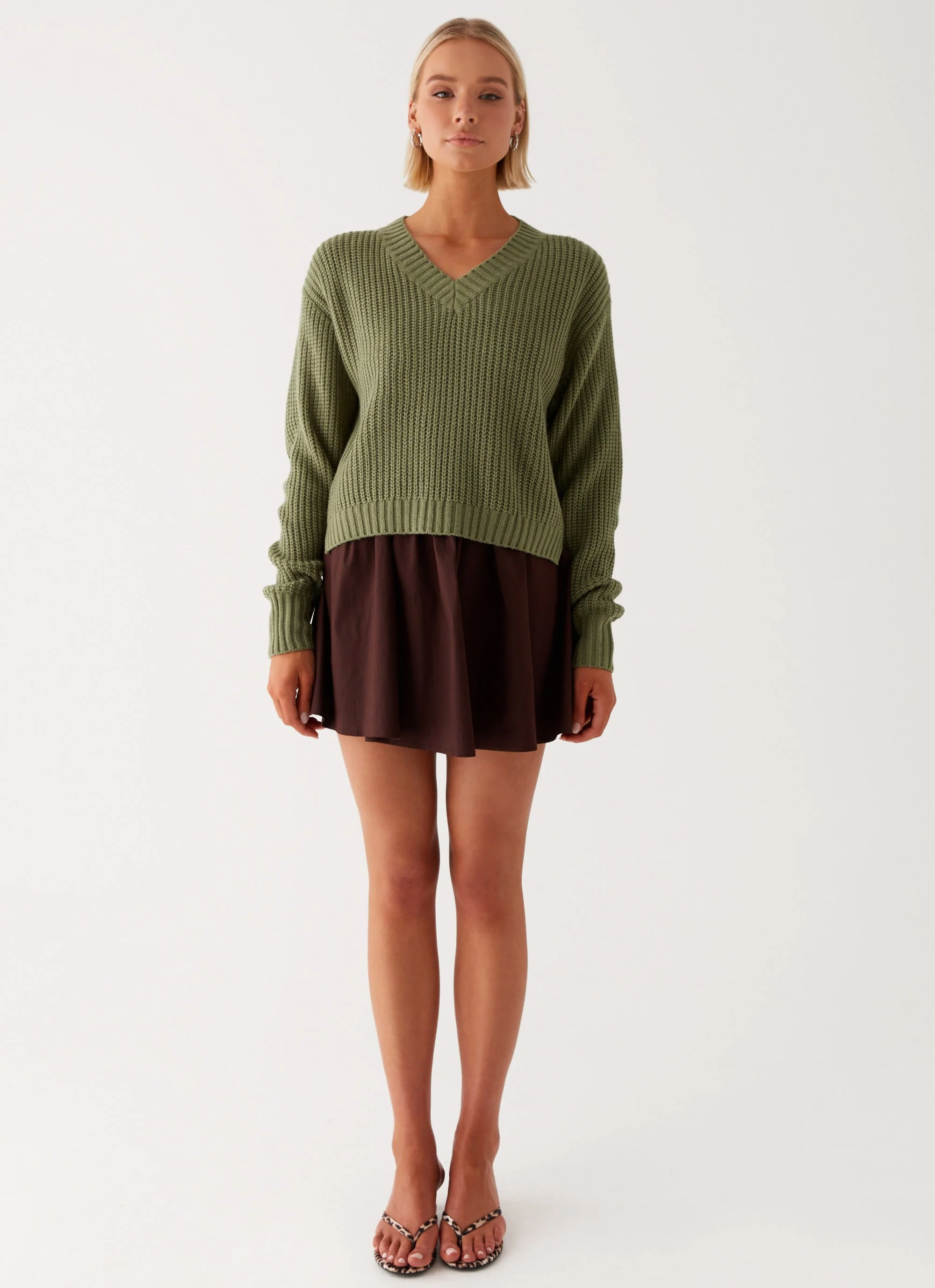 Jenson Sweater - Khaki - Image 2