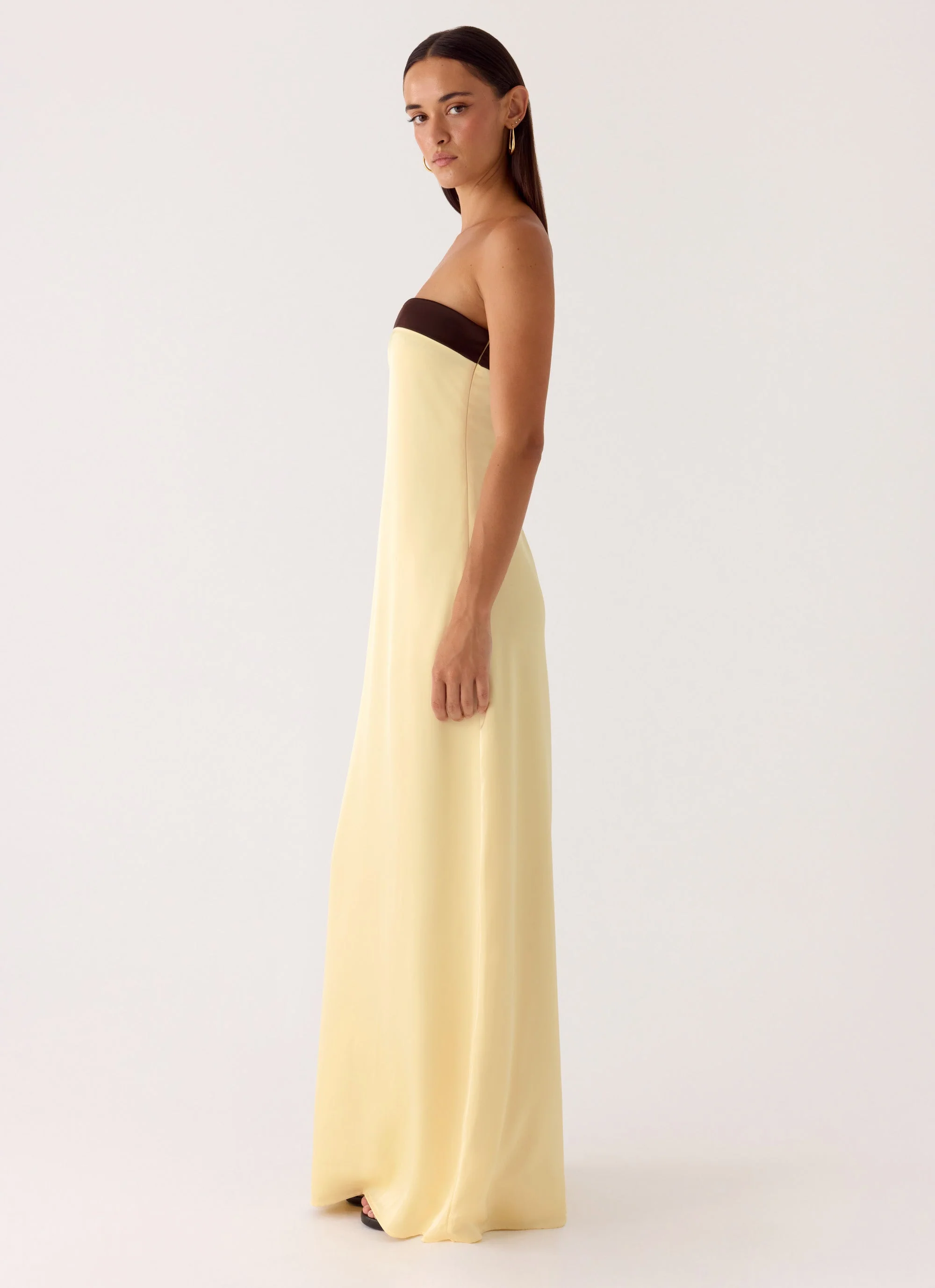 Jiana Maxi Dress - Baby Yellow - Image 2