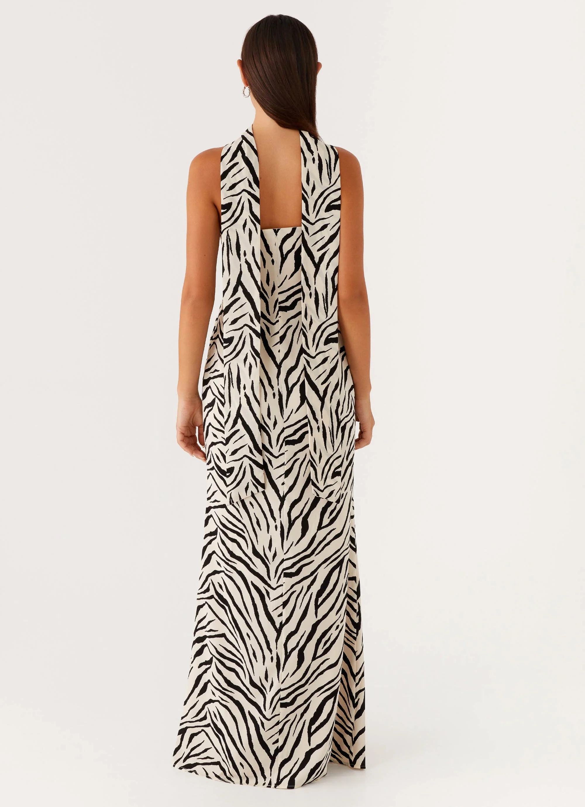 Jigsaw Strapless Maxi Dress - Zebra - Image 5
