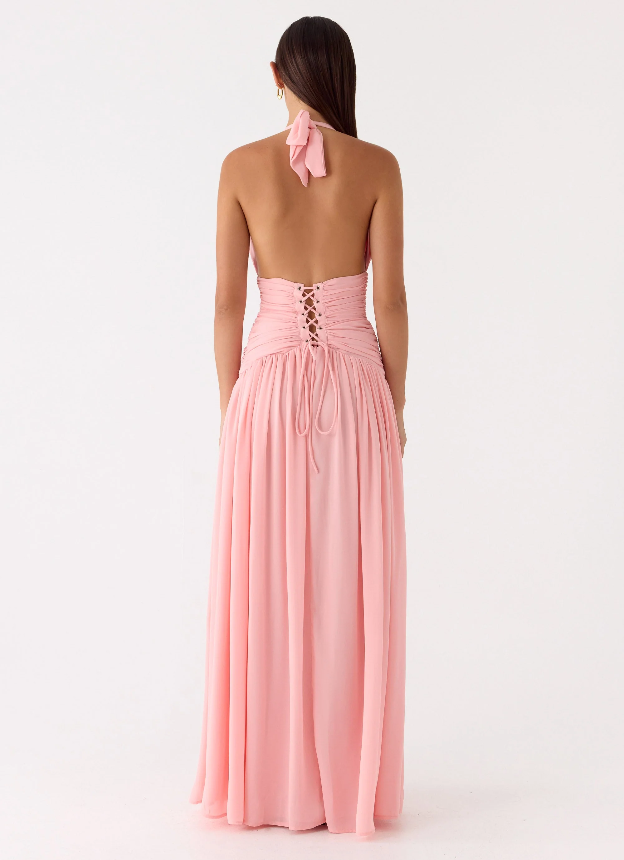 Jimena Maxi Dress - Peach - Image 4