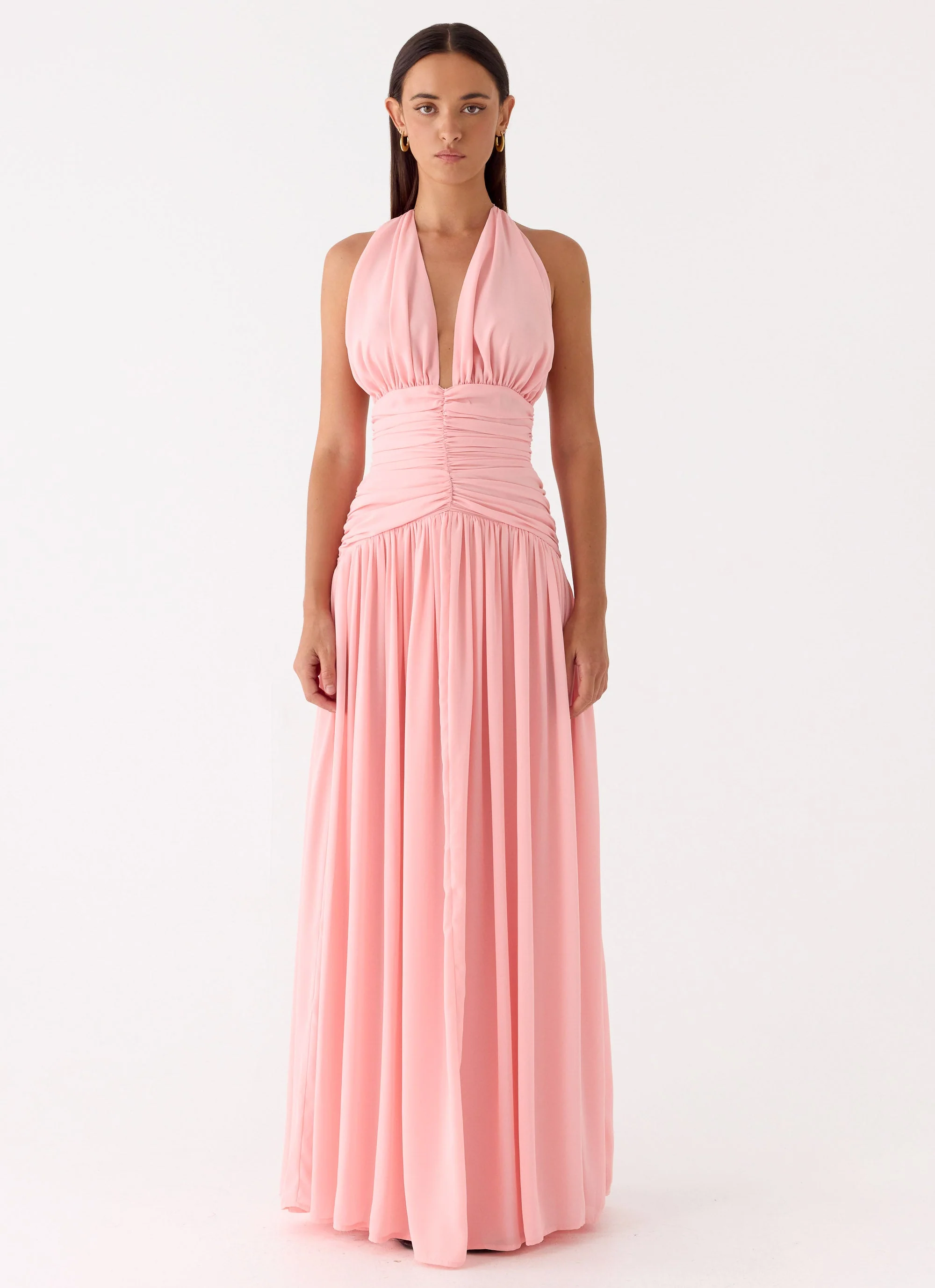 Jimena Maxi Dress - Peach - Image 5