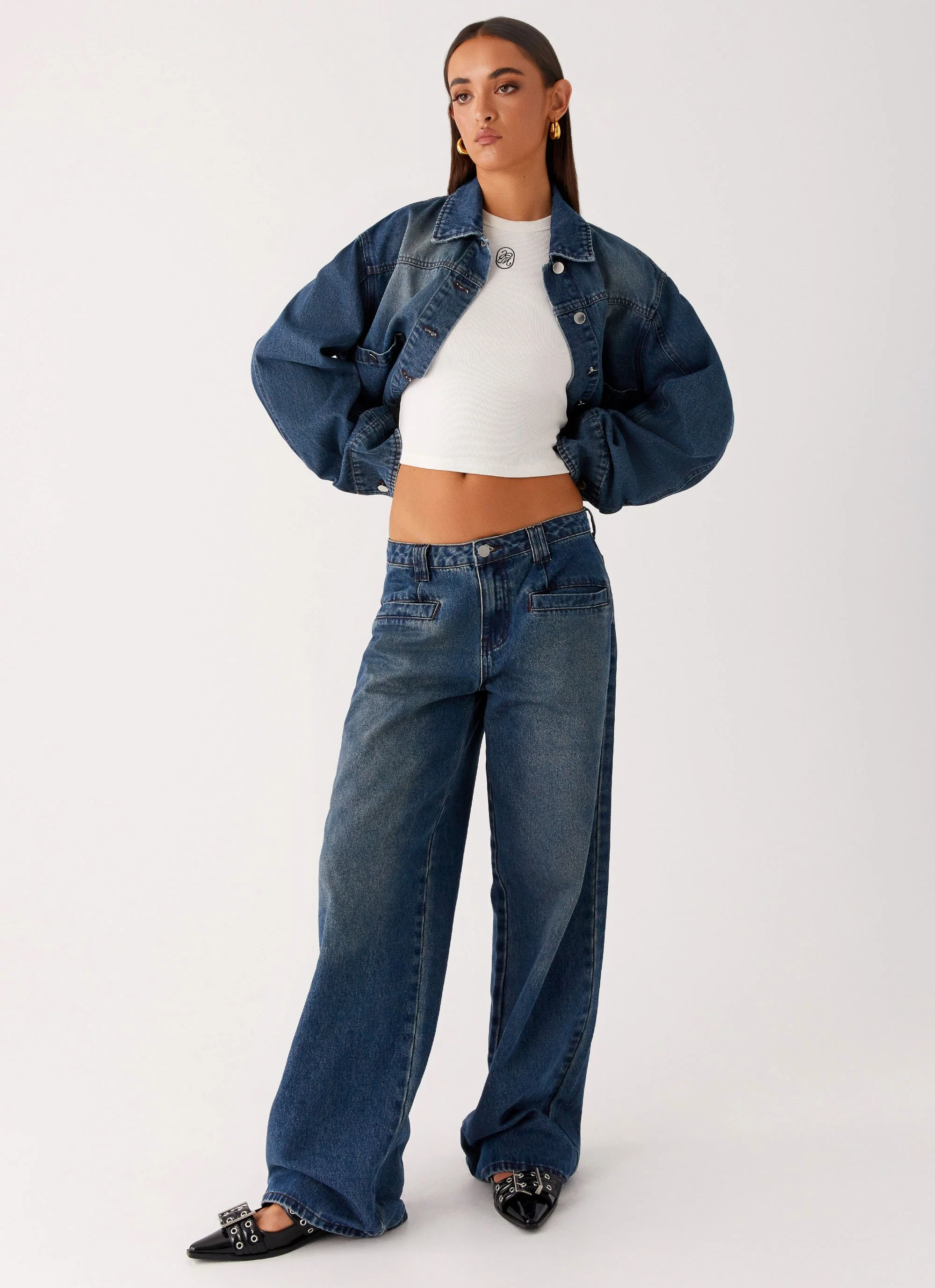 Joan Denim Jeans - Indigo - Image 5
