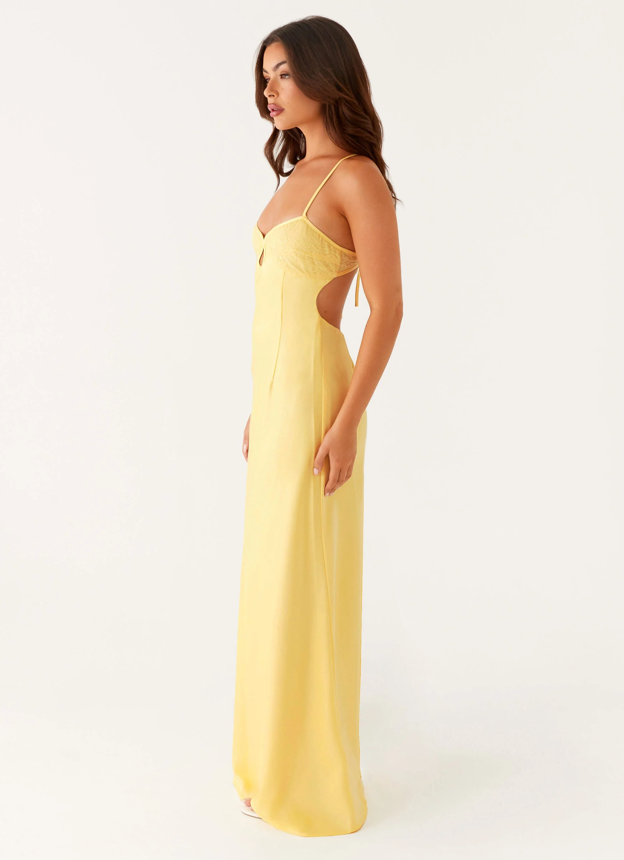 Joanie Maxi Dress - Yellow - Image 2