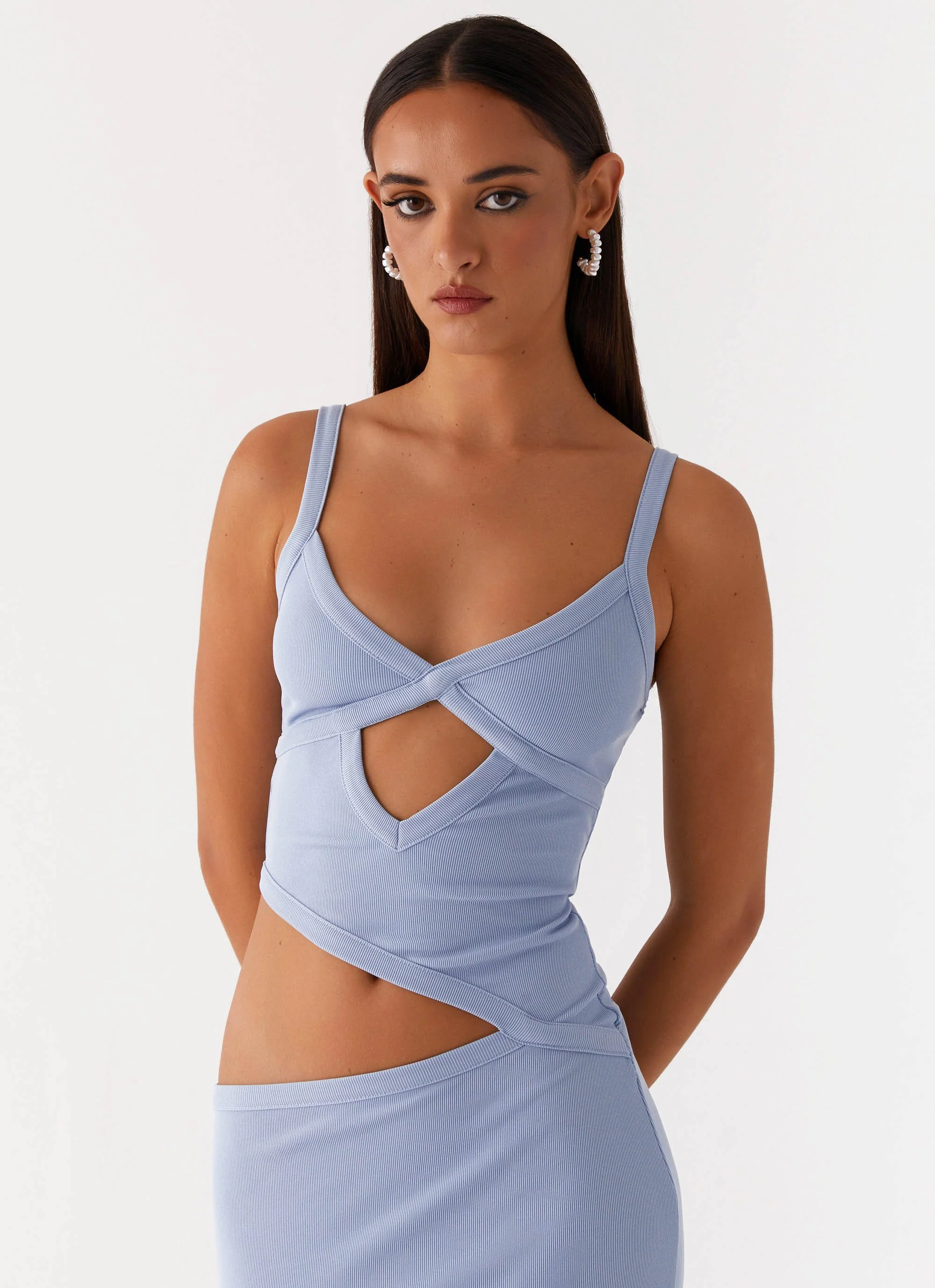 Jocelyn Maxi Dress - Blue - Image 3