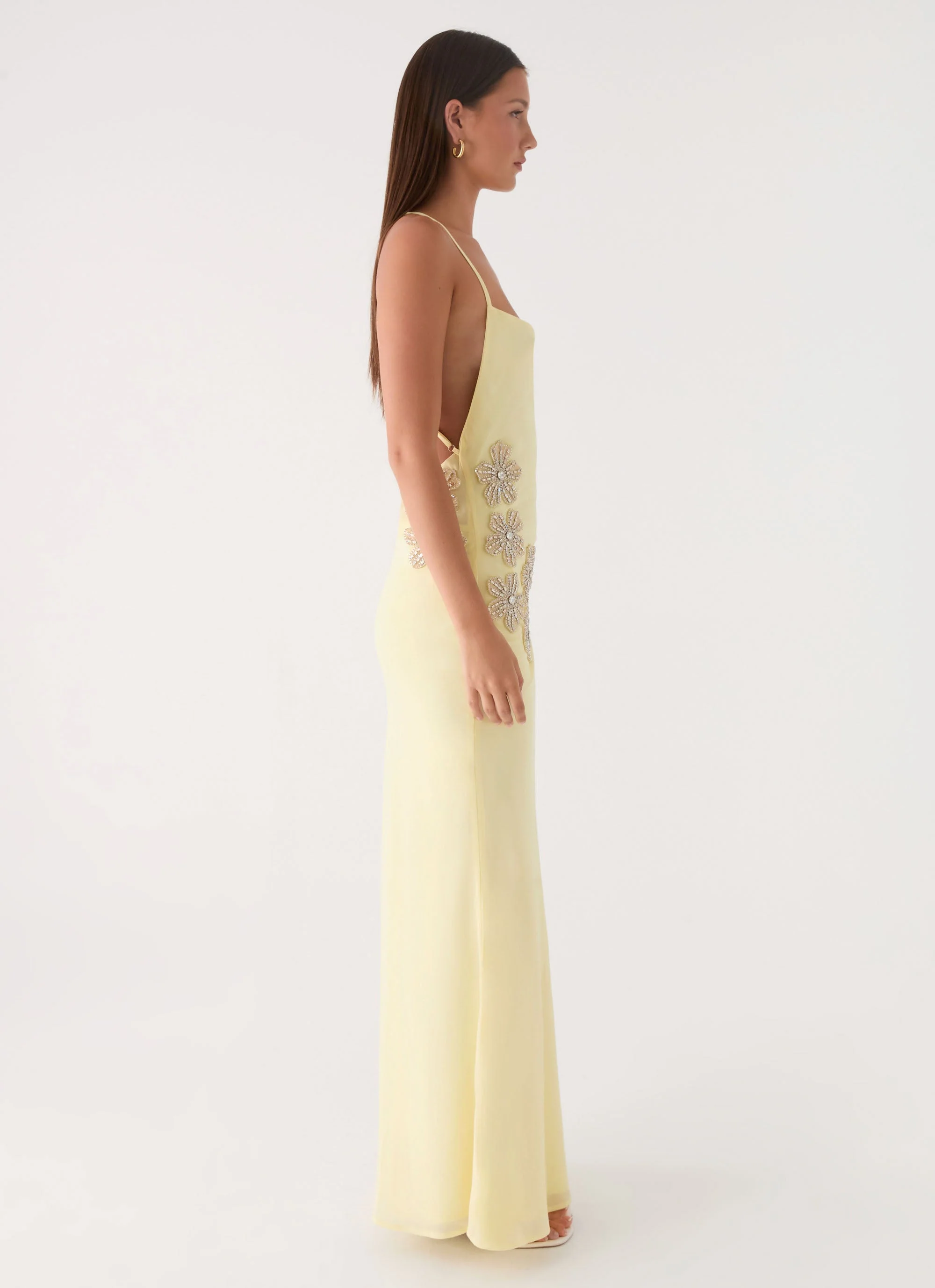 Joella Maxi Dress - Yellow - Image 2