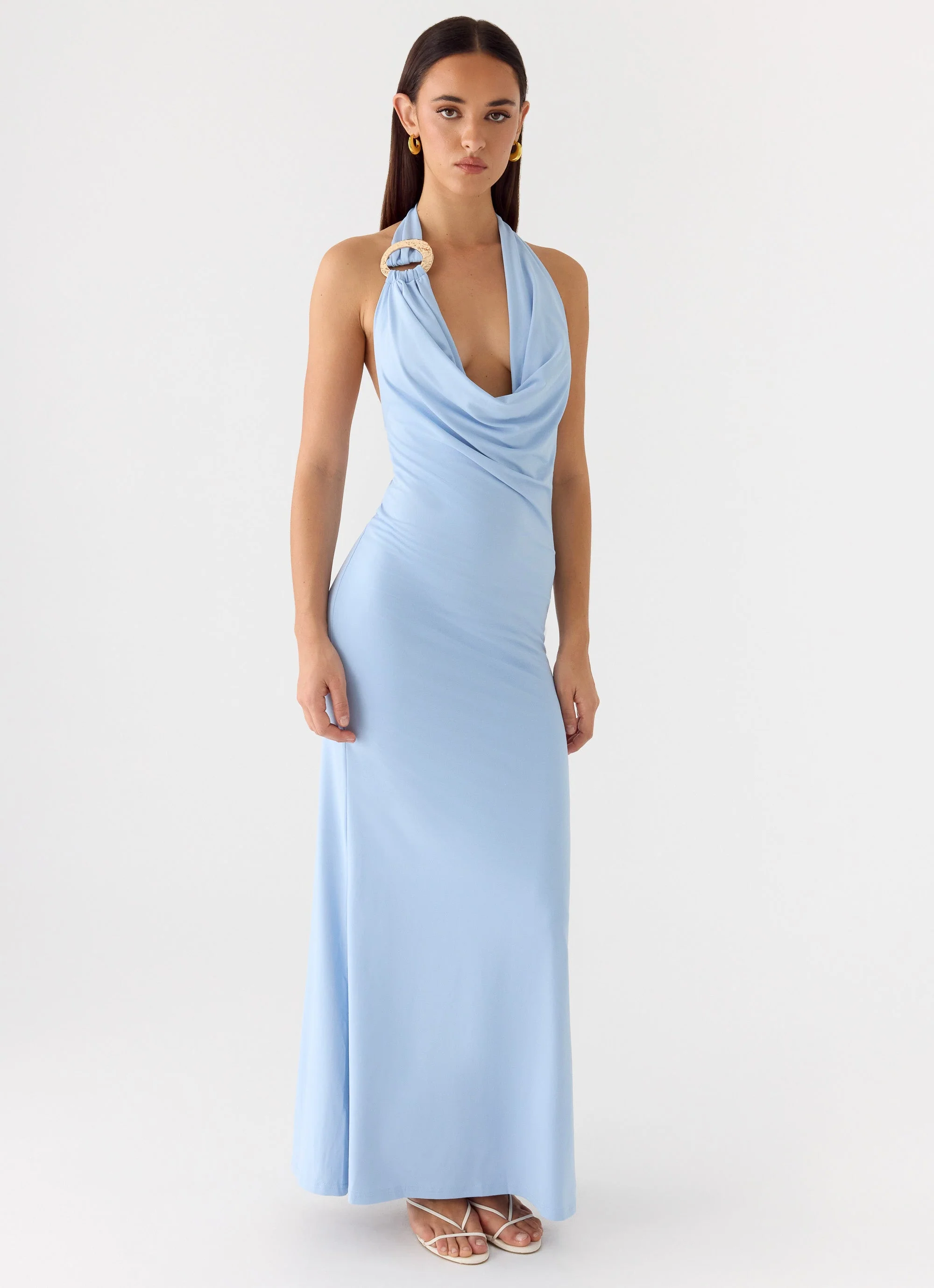 Jonna Maxi Dress - Blue - Image 6