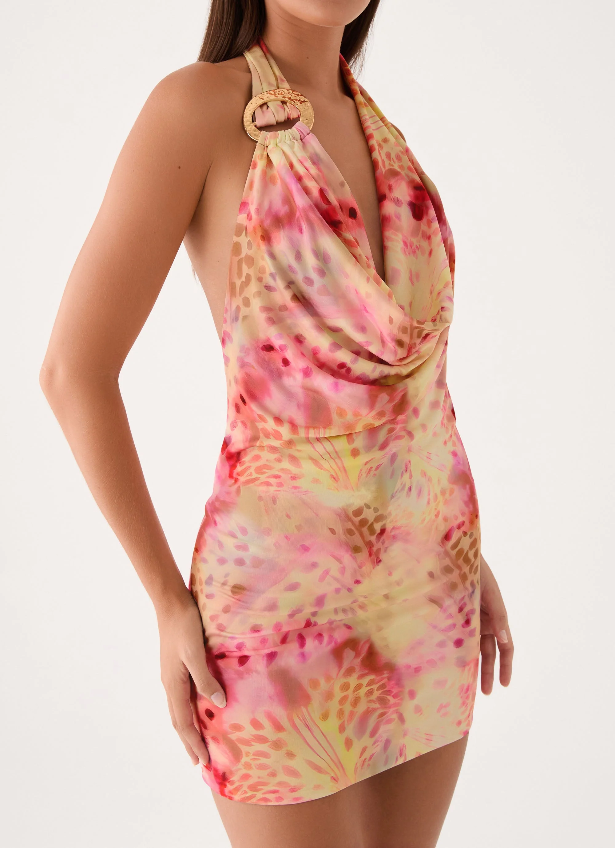 Jonna Mini Dress - Botanic Cheetah - Image 6
