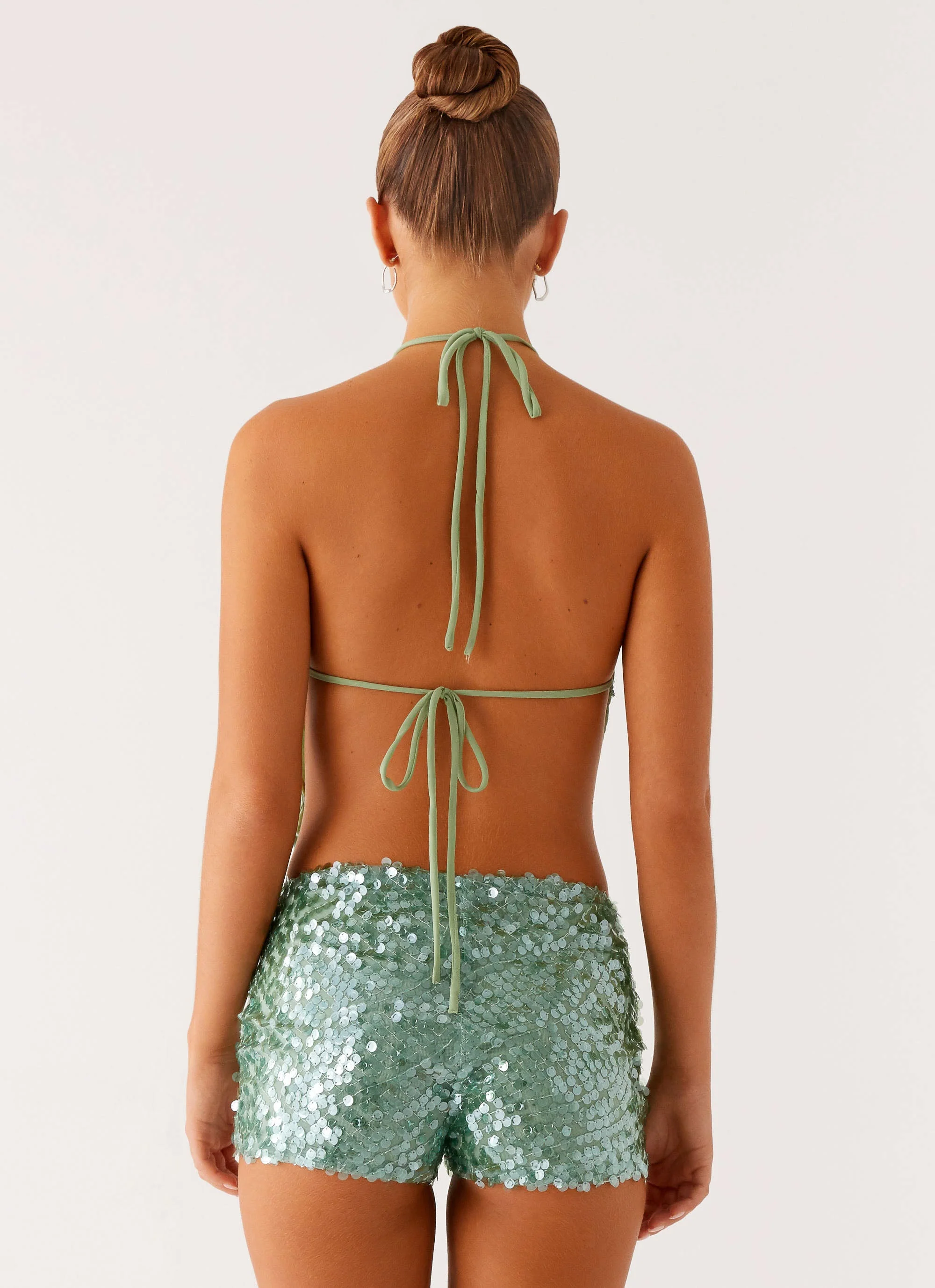 Jonti Halterneck Top - Mint - Image 4