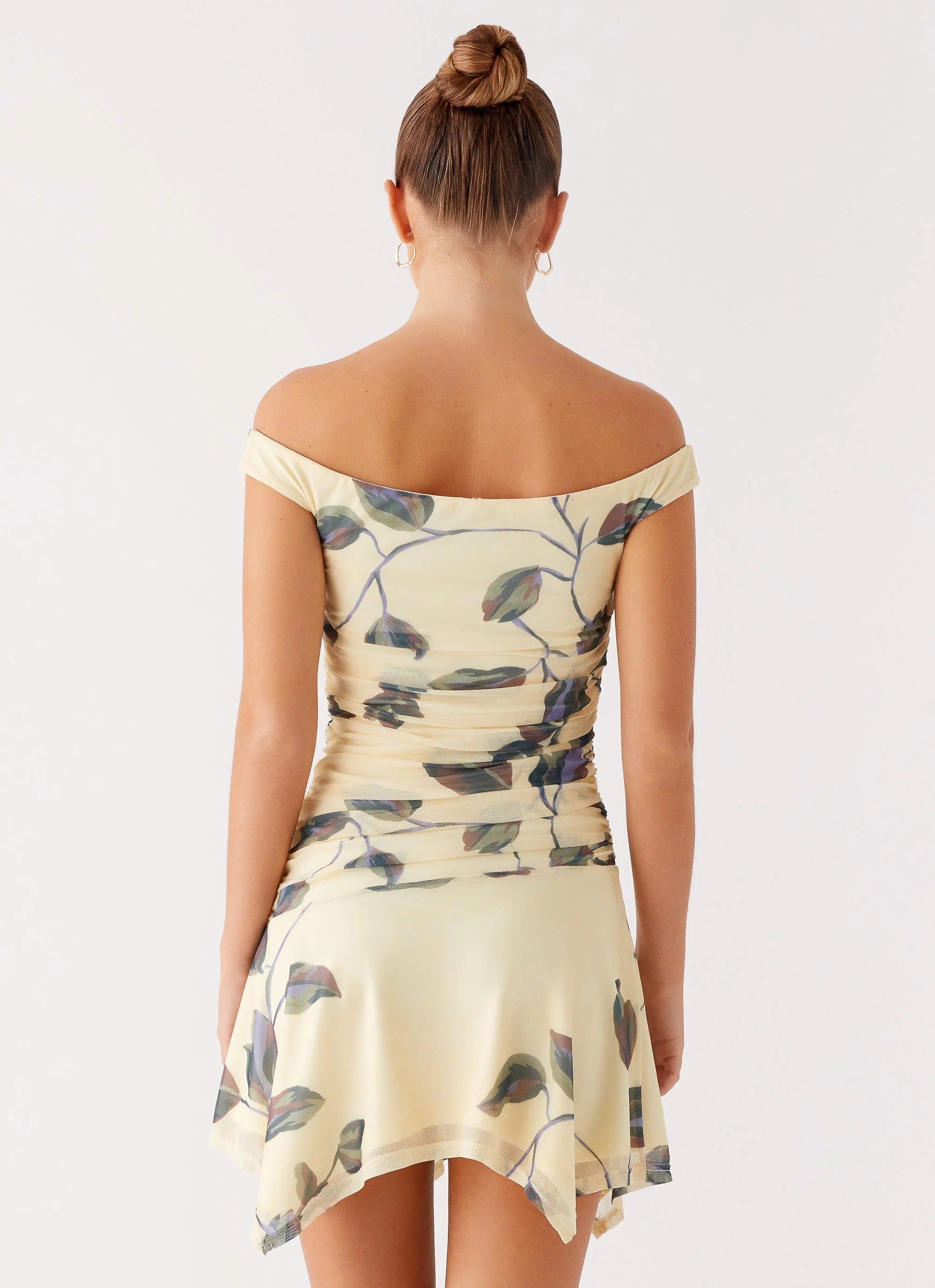 Josette Mini Dress - Buttercream Bliss - Image 3