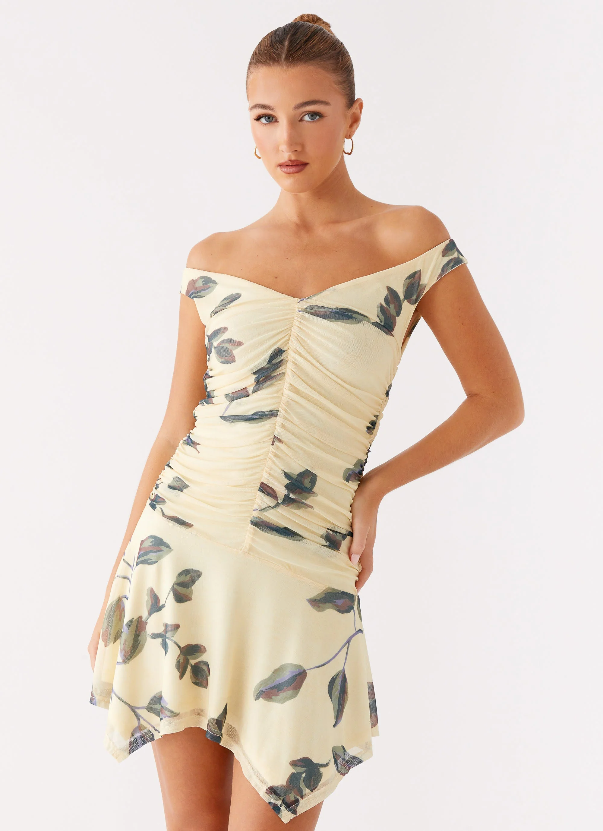 Josette Mini Dress - Buttercream Bliss - Image 5