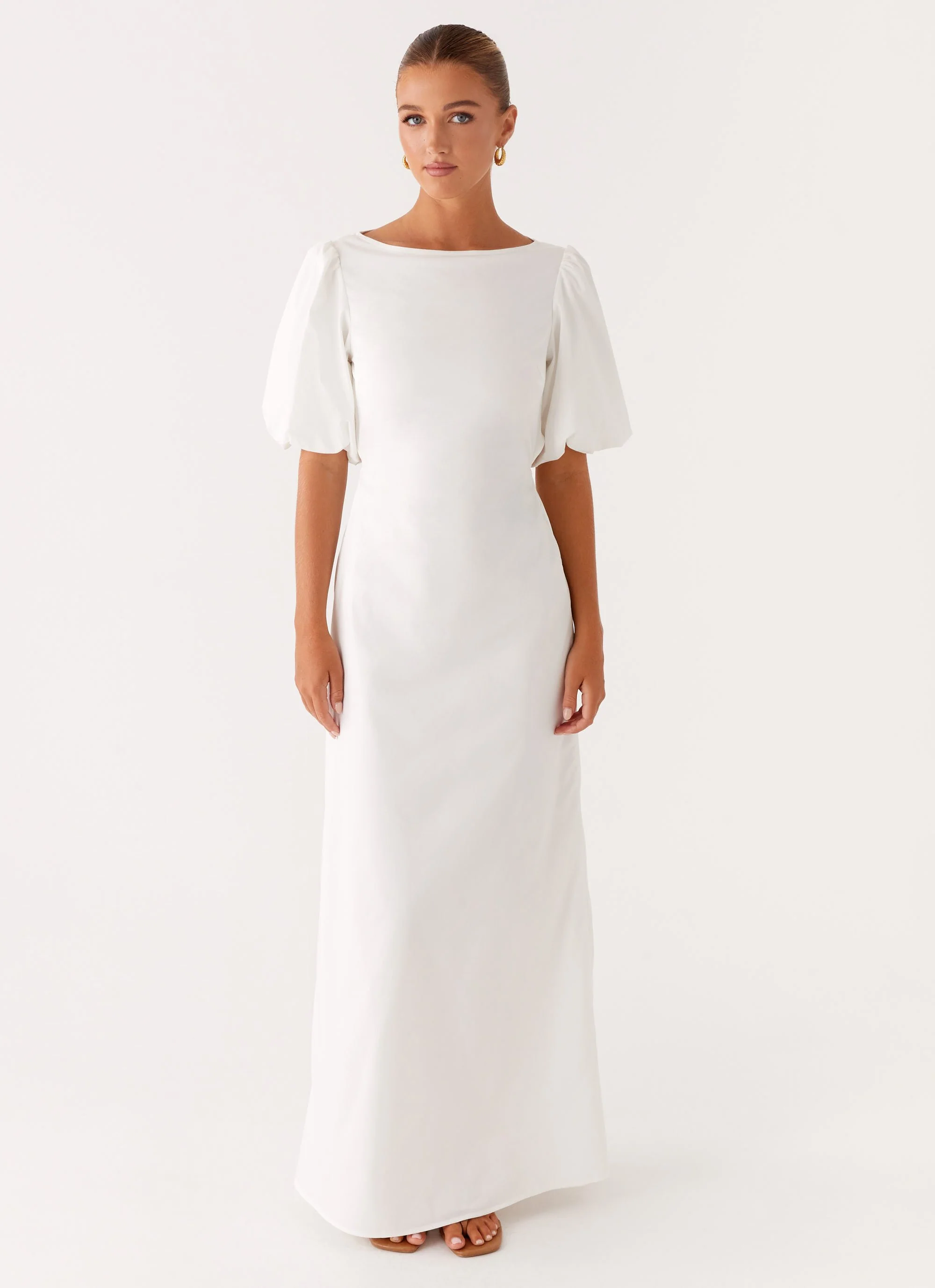 Judy Maxi Dress - White - Image 2