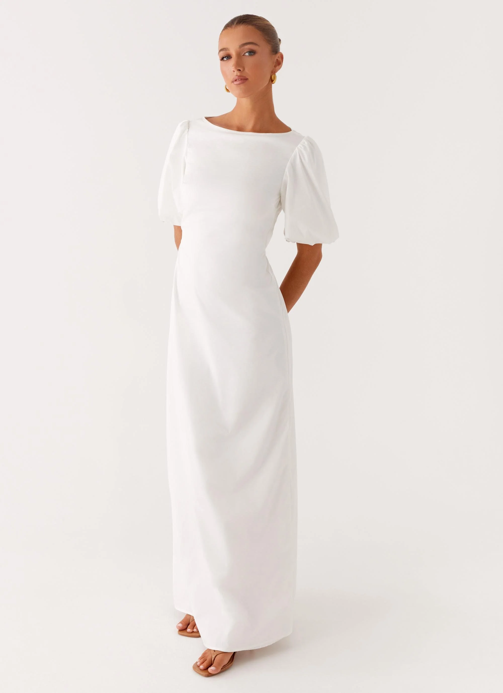 Judy Maxi Dress - White - Image 3