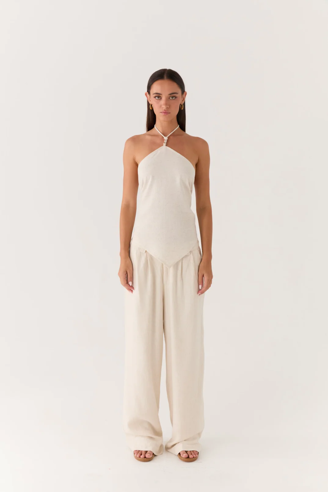 Julissa Halter Top - Oat - Image 7