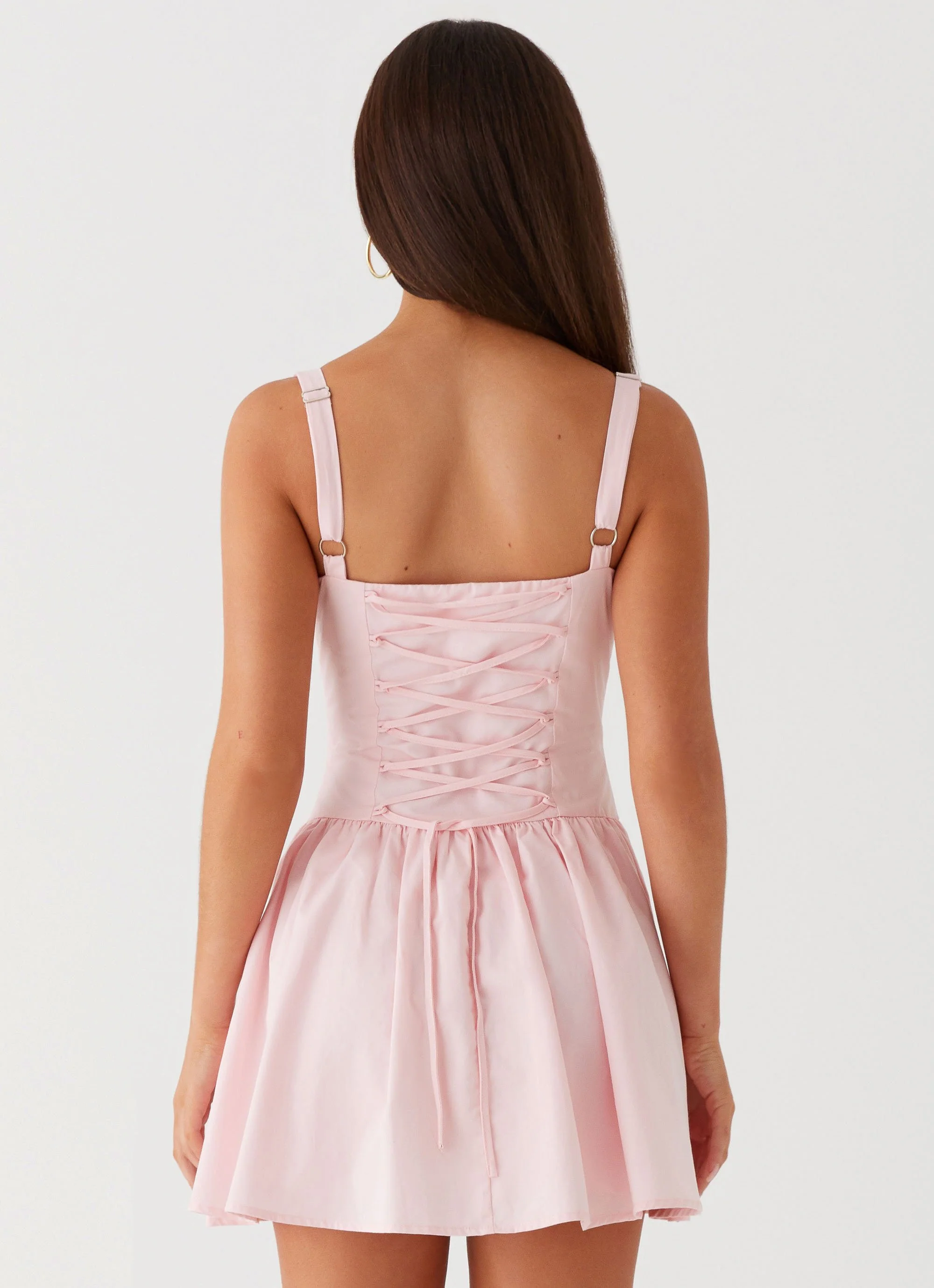 Juno Mini Dress - Pink - Image 5