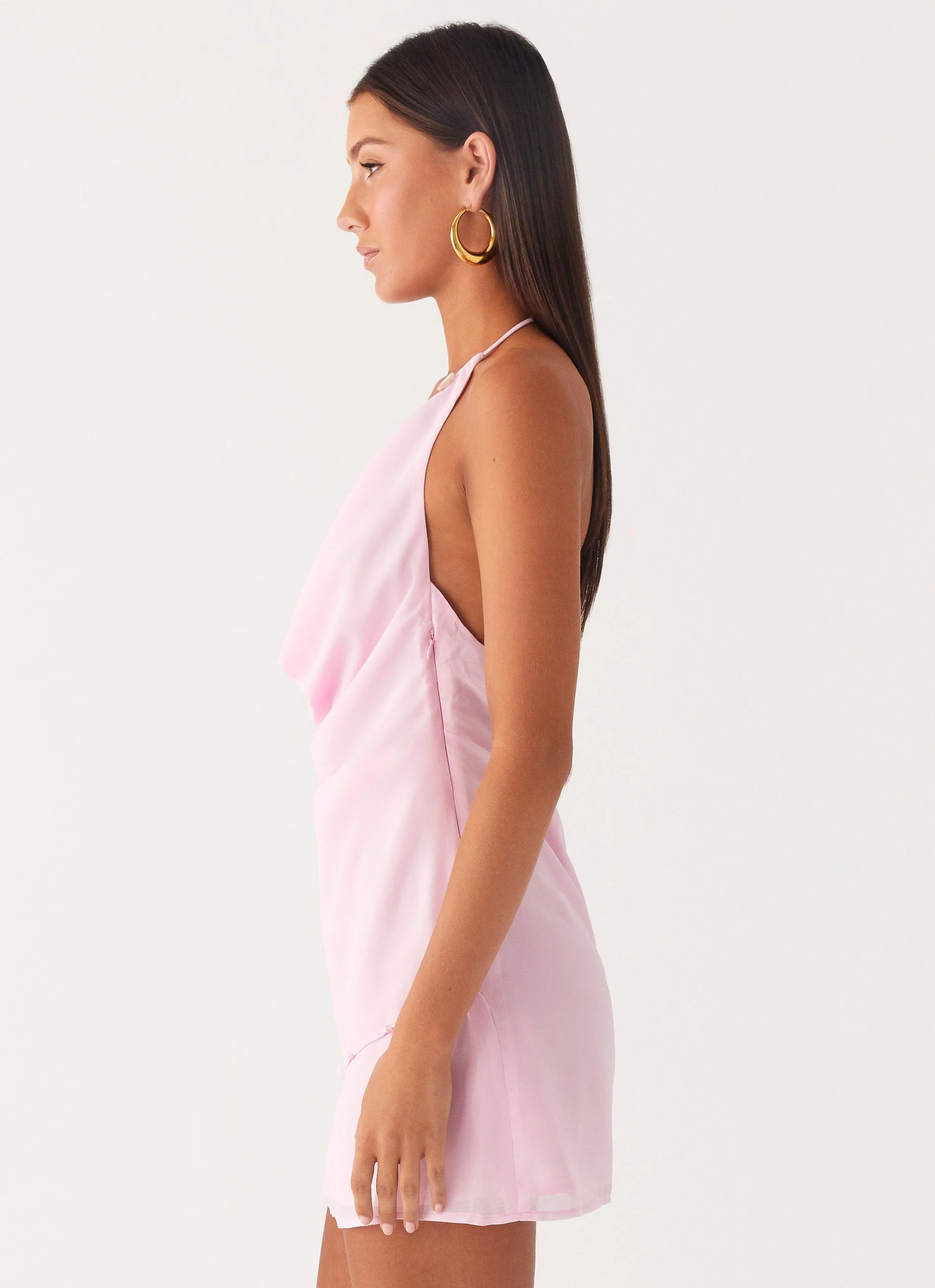 Just for Love Mini Dress - Baby Pink - Image 6
