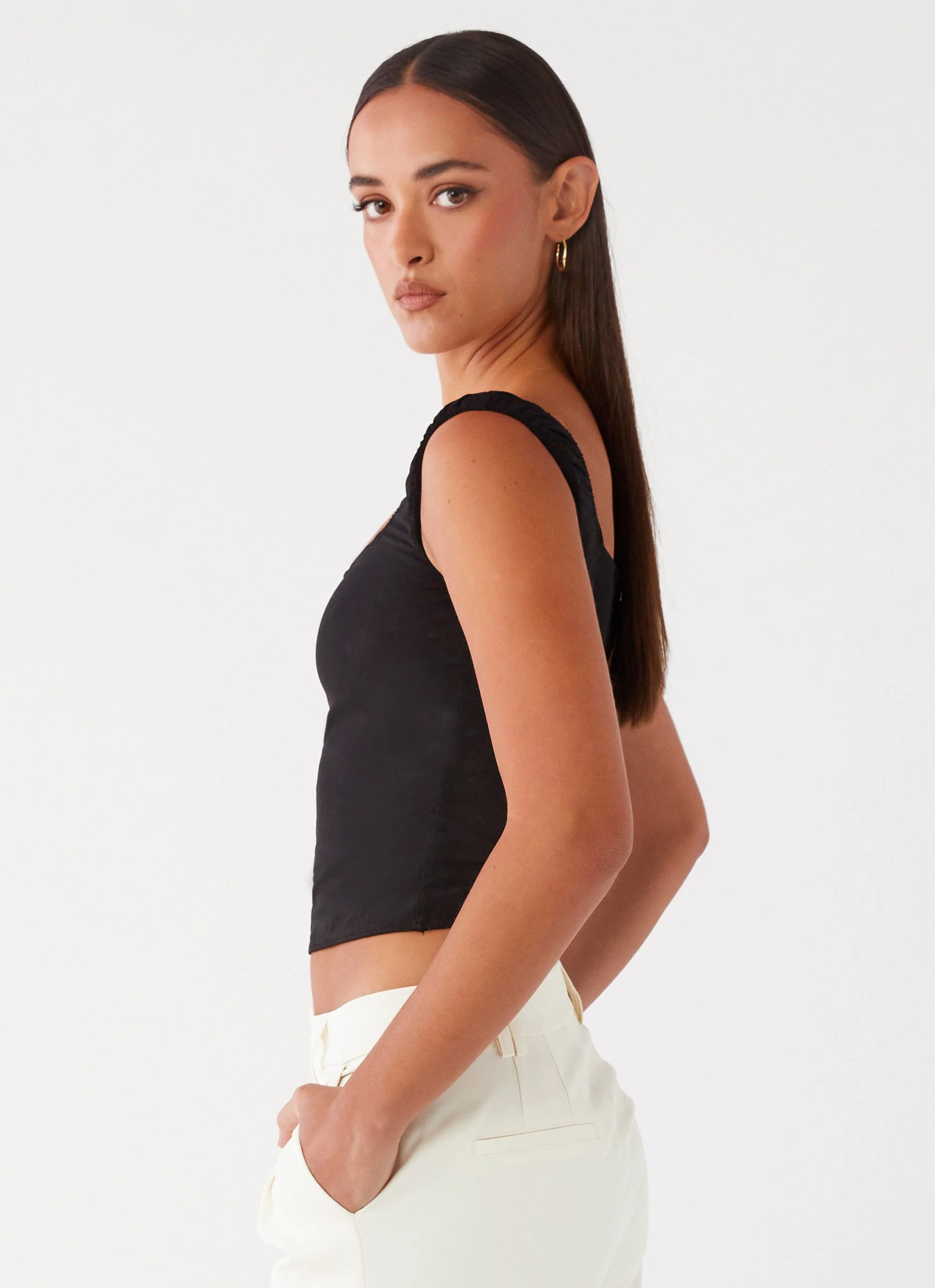 Kaden Top - Black - Image 3