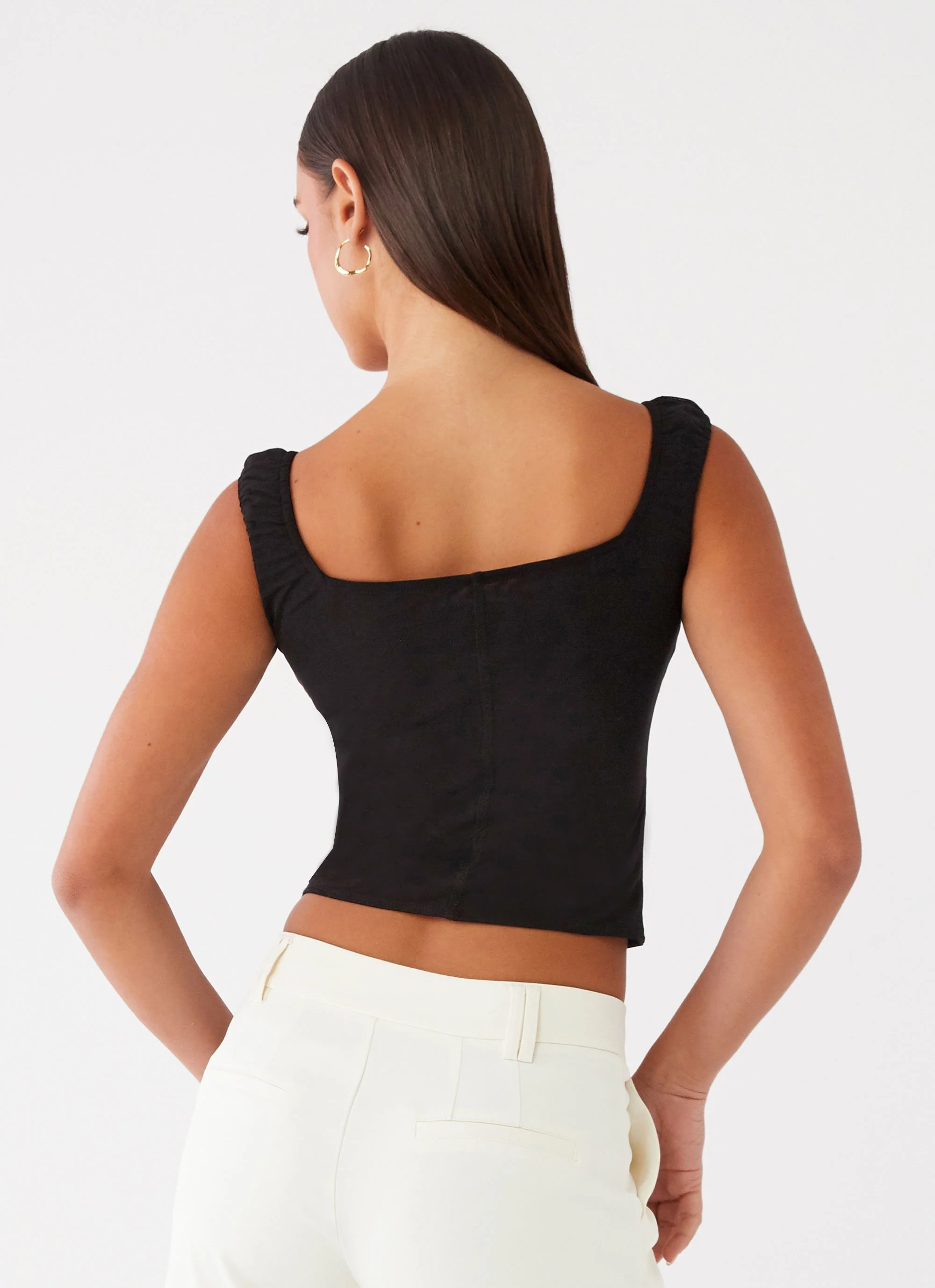 Kaden Top - Black - Image 4