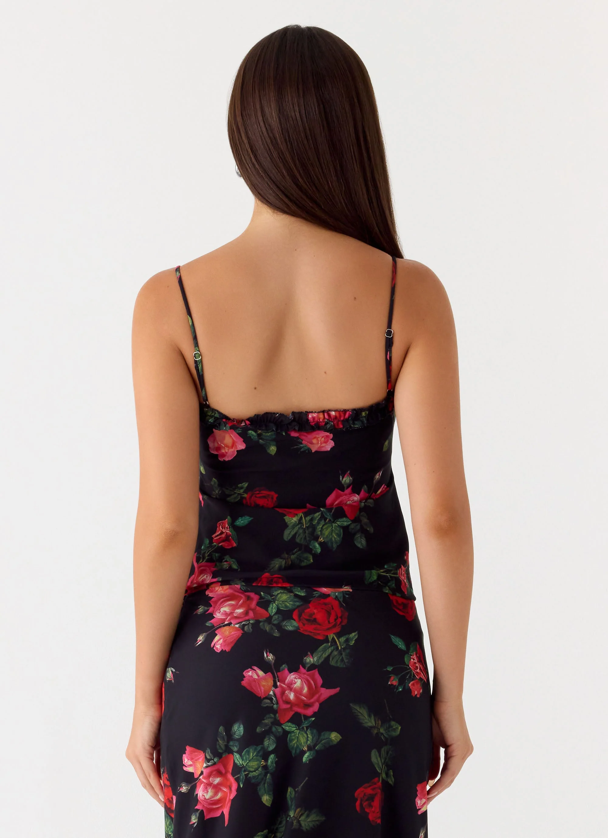 Kahlo Top - Midnight Bloom - Image 6
