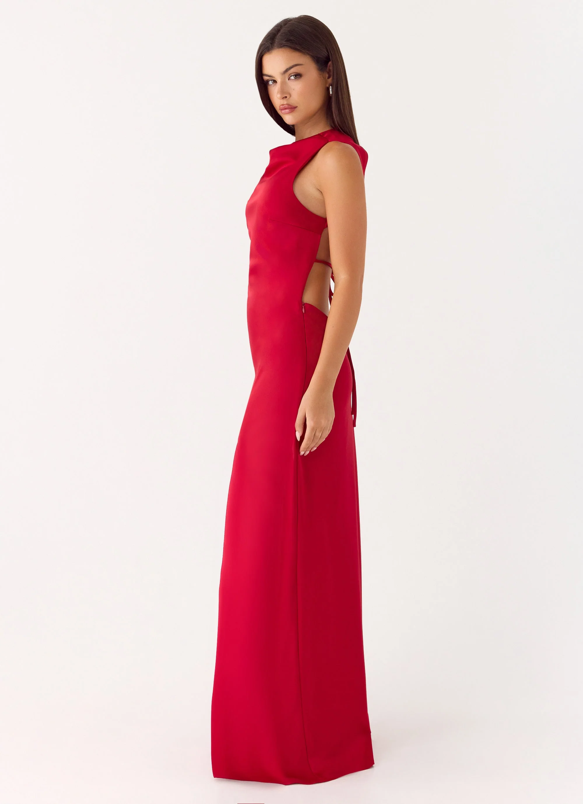 Kaiden Maxi Dress - Red - Image 6